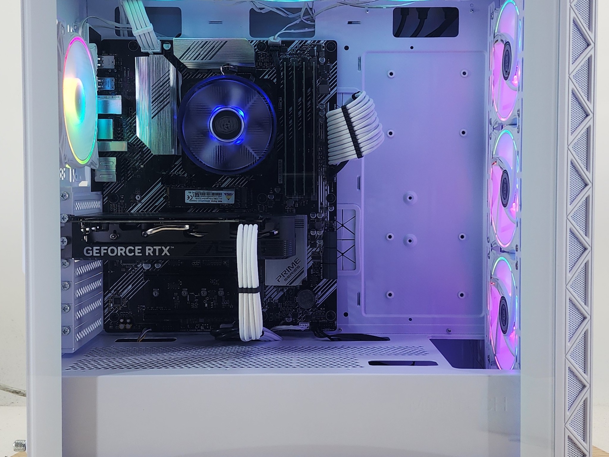 Gaming PC Ryzen 7 5700X 16GB RAM 512GB SSD RTX 4060 8GB Windows 11 Computer