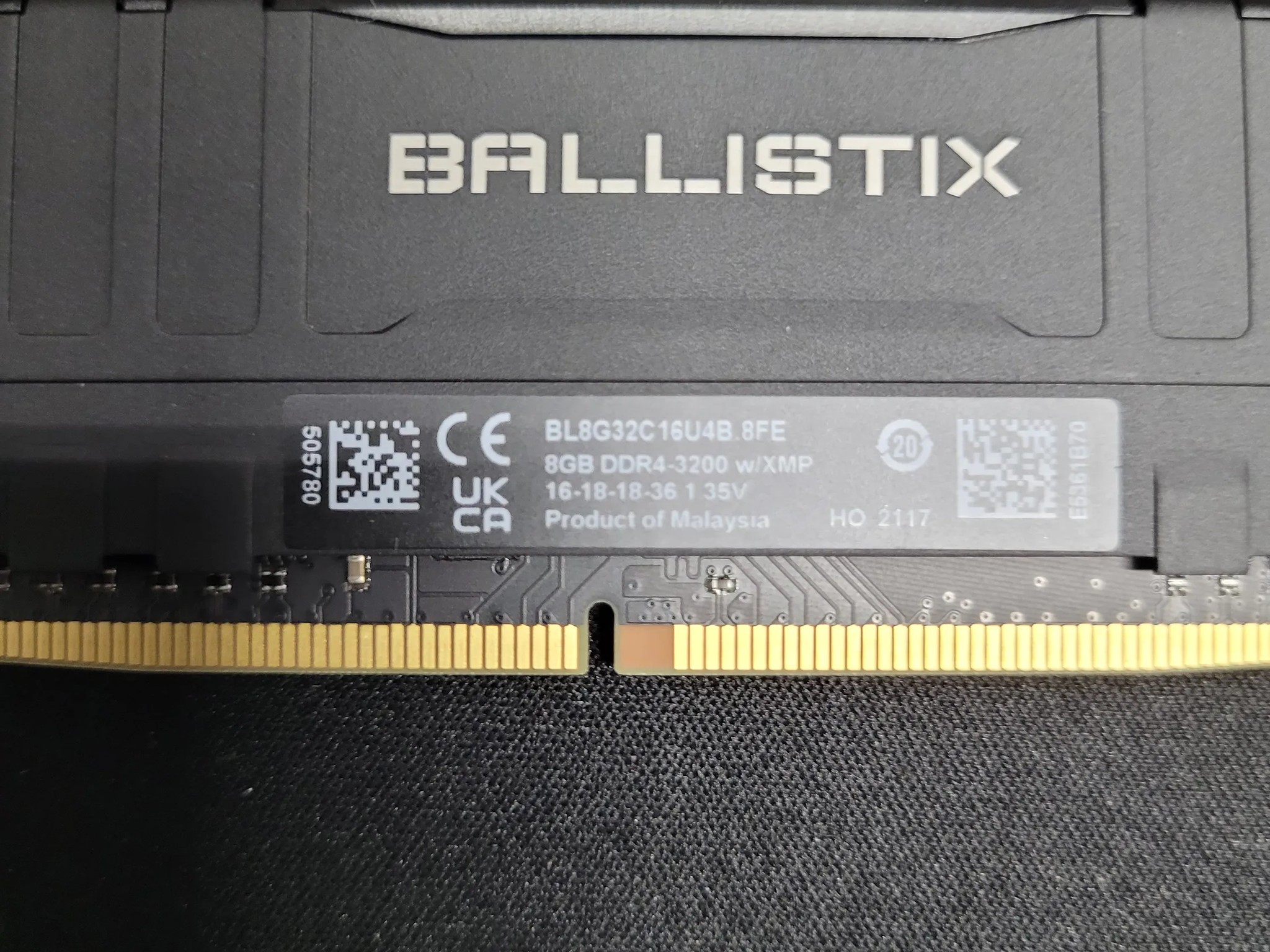 Crucial Ballistix 16gb DDR4
