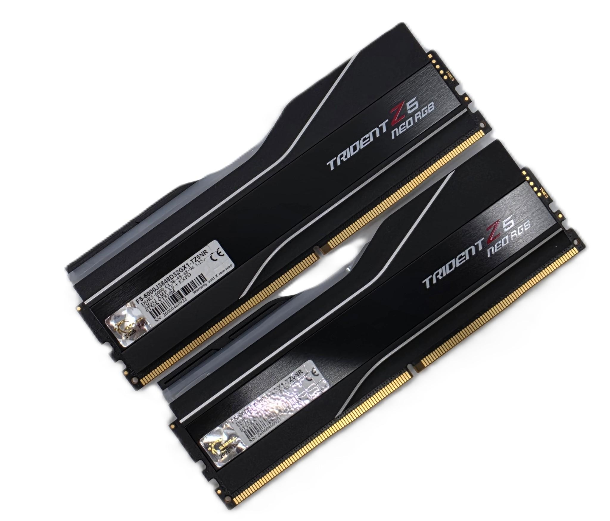 G.Skill Trident Z5 Neo RGB 64GB DDR5-6000 (2x32GB) RAM KIT