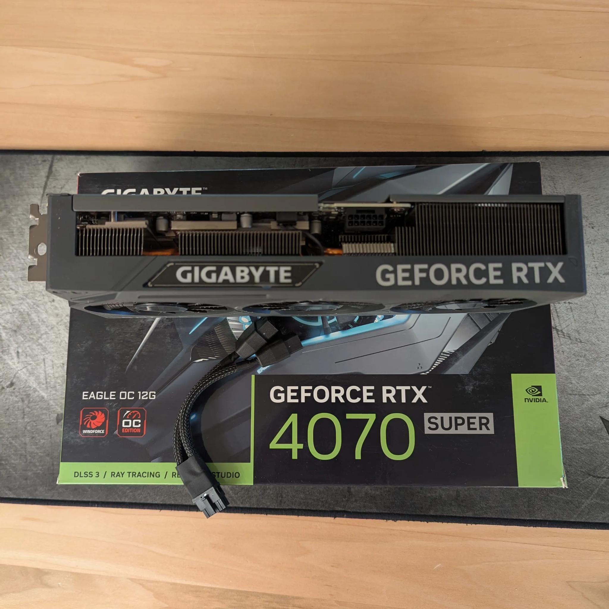 ⚡ Gigabyte Eagle RTX 4070 Super  12GB – 1440p & 4K Ready | Clean, Cool & Powerful 🦅🔹
