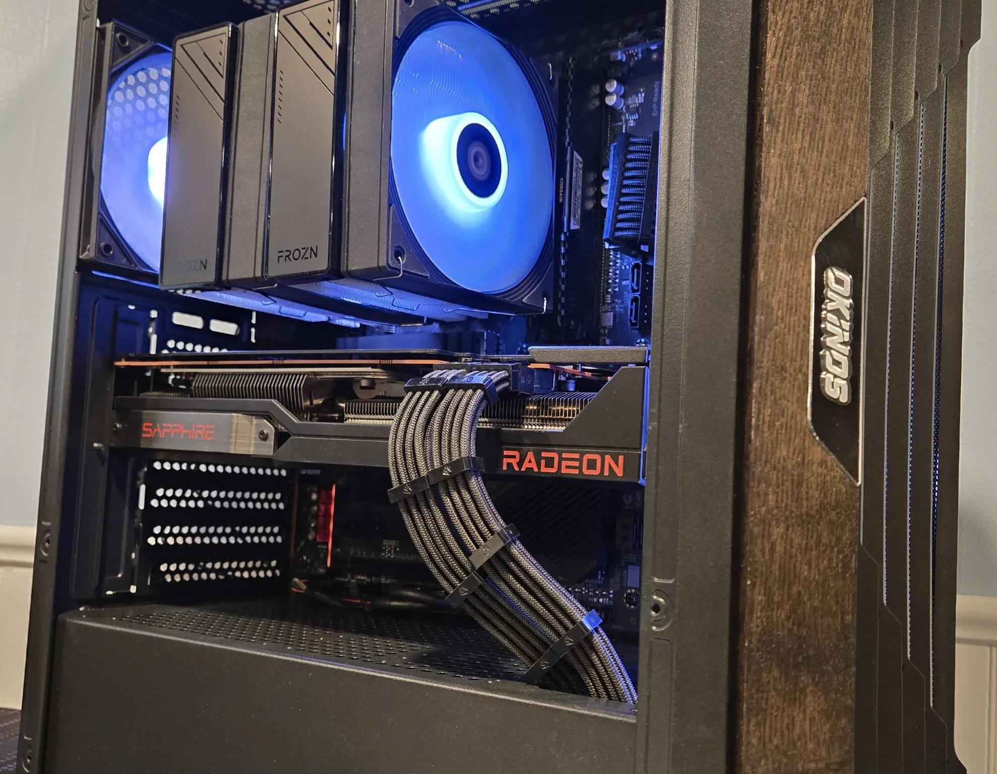 Wood 1440p/4k Gaming PC | 5800X | RX 6800XT 16GB | 1TB SSD | 32GB DDR4 | Wifi/BT | Windows 11 Pro