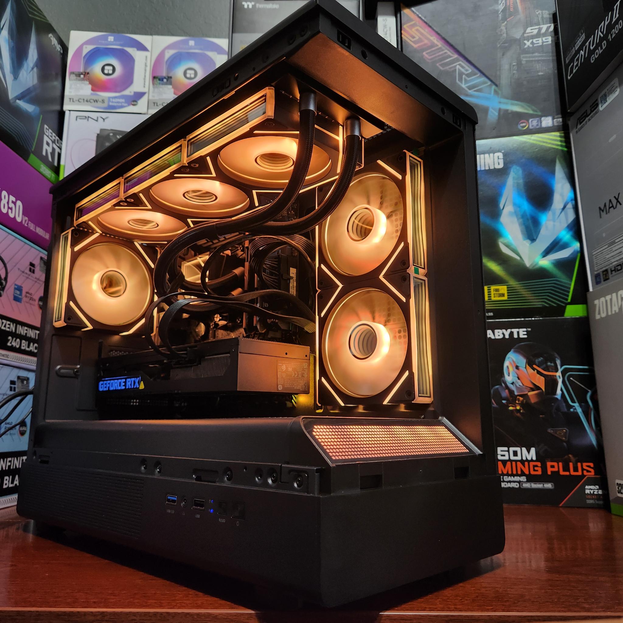 RTX 3080 10 GB| Ryzen 7 5800X | 32GB DDR4 RAM 3200 MTs| 1 TB NVME SSD | 850W GOLD | WIFI & BT | AIO