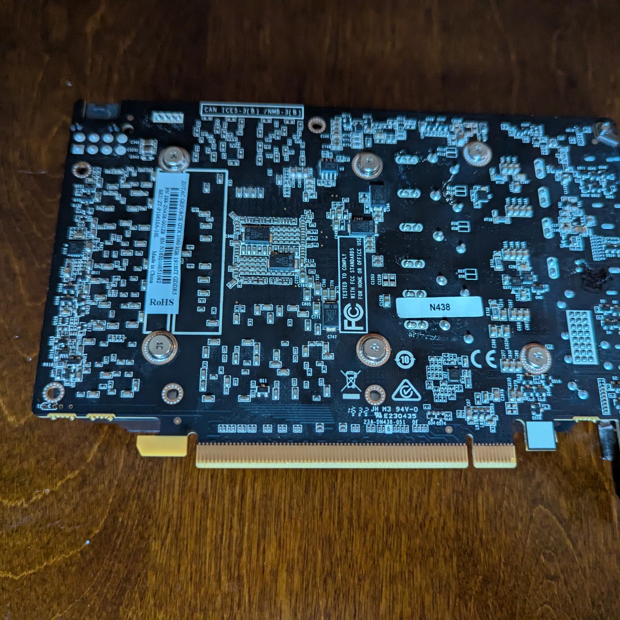 Zotac GeForce GTX 1060 Mini 3GB
