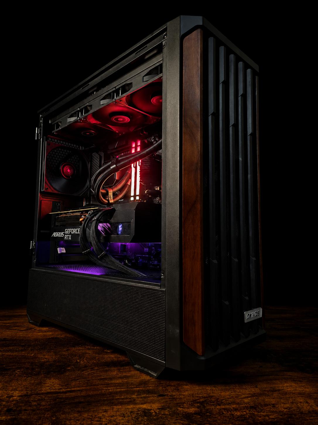 ☕ Mocha ☕  1440P/4k Gaming PC- Ryzen 7 8700F / RTX 3080 10G / 16G / 1TB