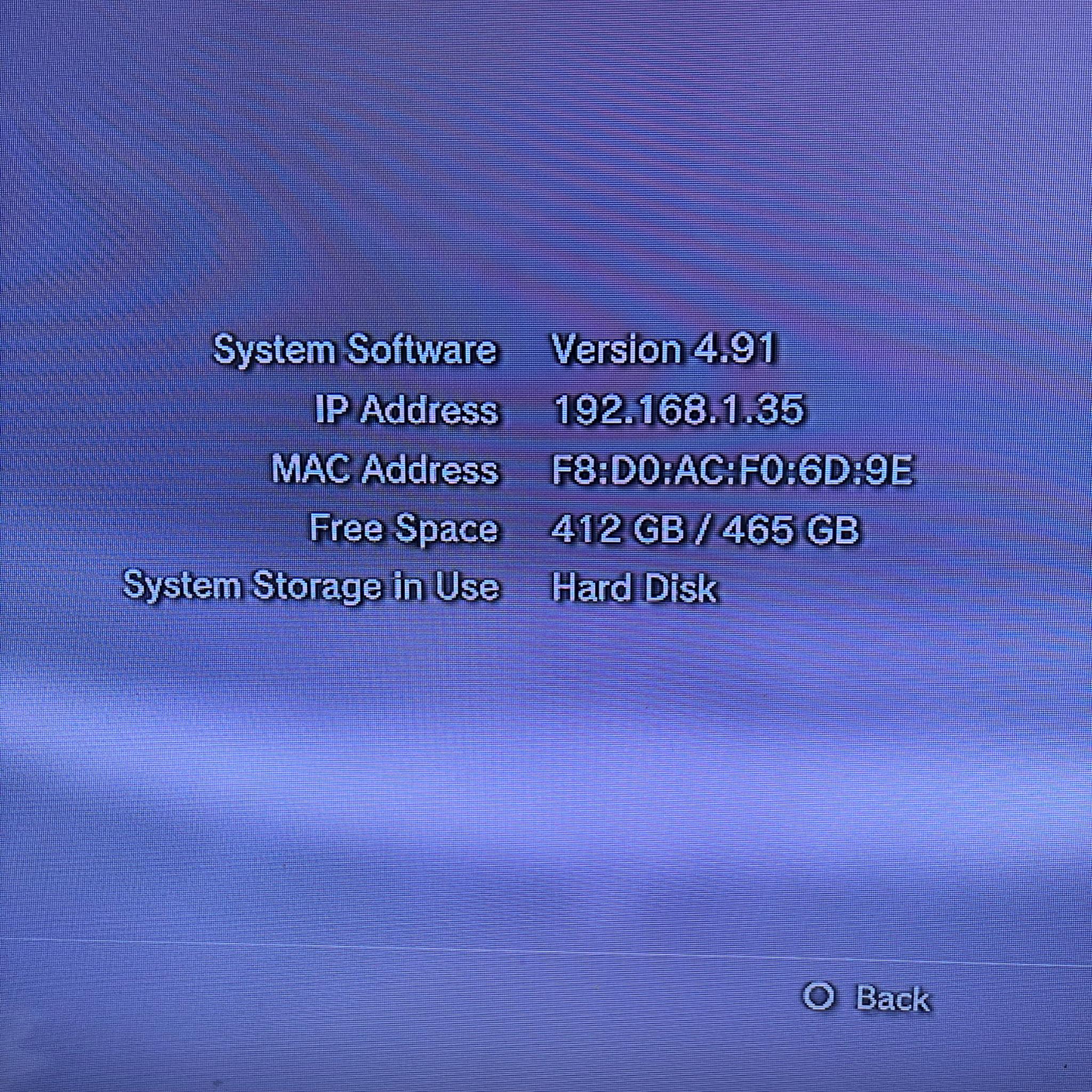 Modded PS3 Super Slim 12GB+500GB Hard Drive