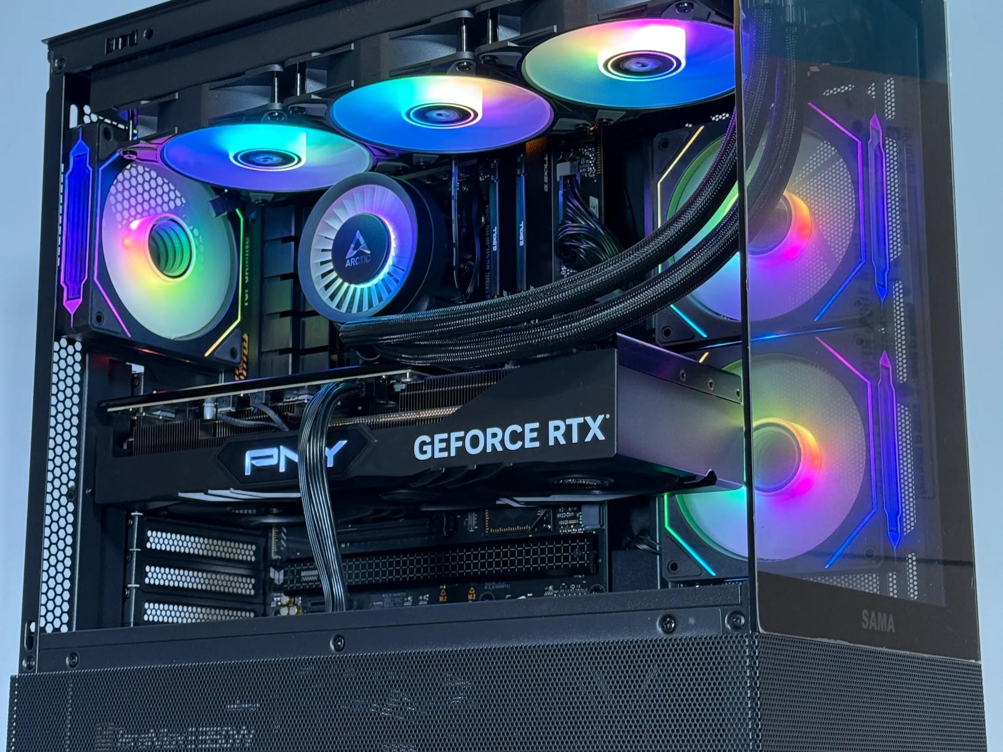 RTX 4080 Super Ryzen 9800X3D Gaming PC