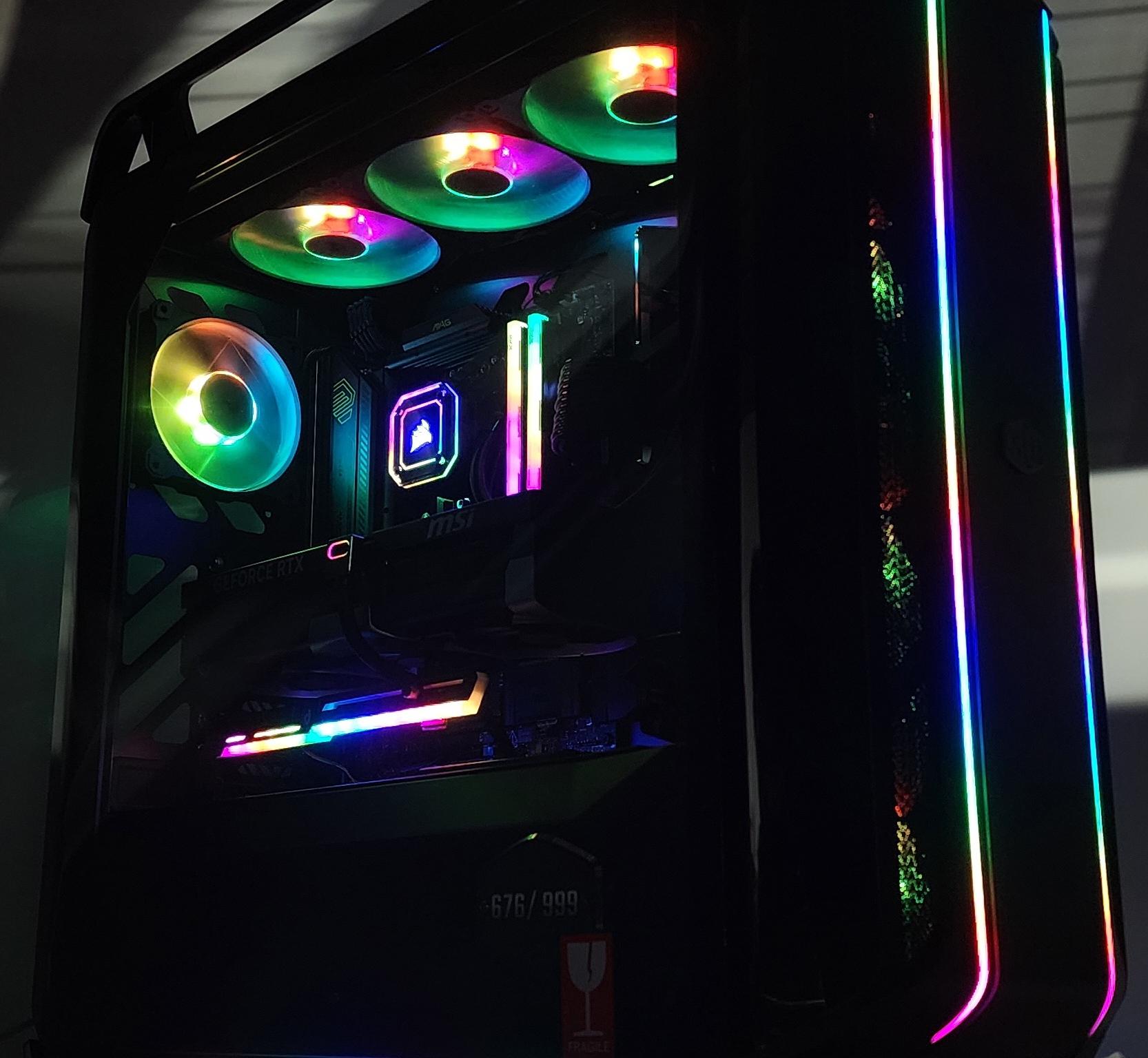 Gaming PC Ryzen 9 9950X3D 32GB RAM 4TB SSD RTX 5090 32GB Windows 11 Computer