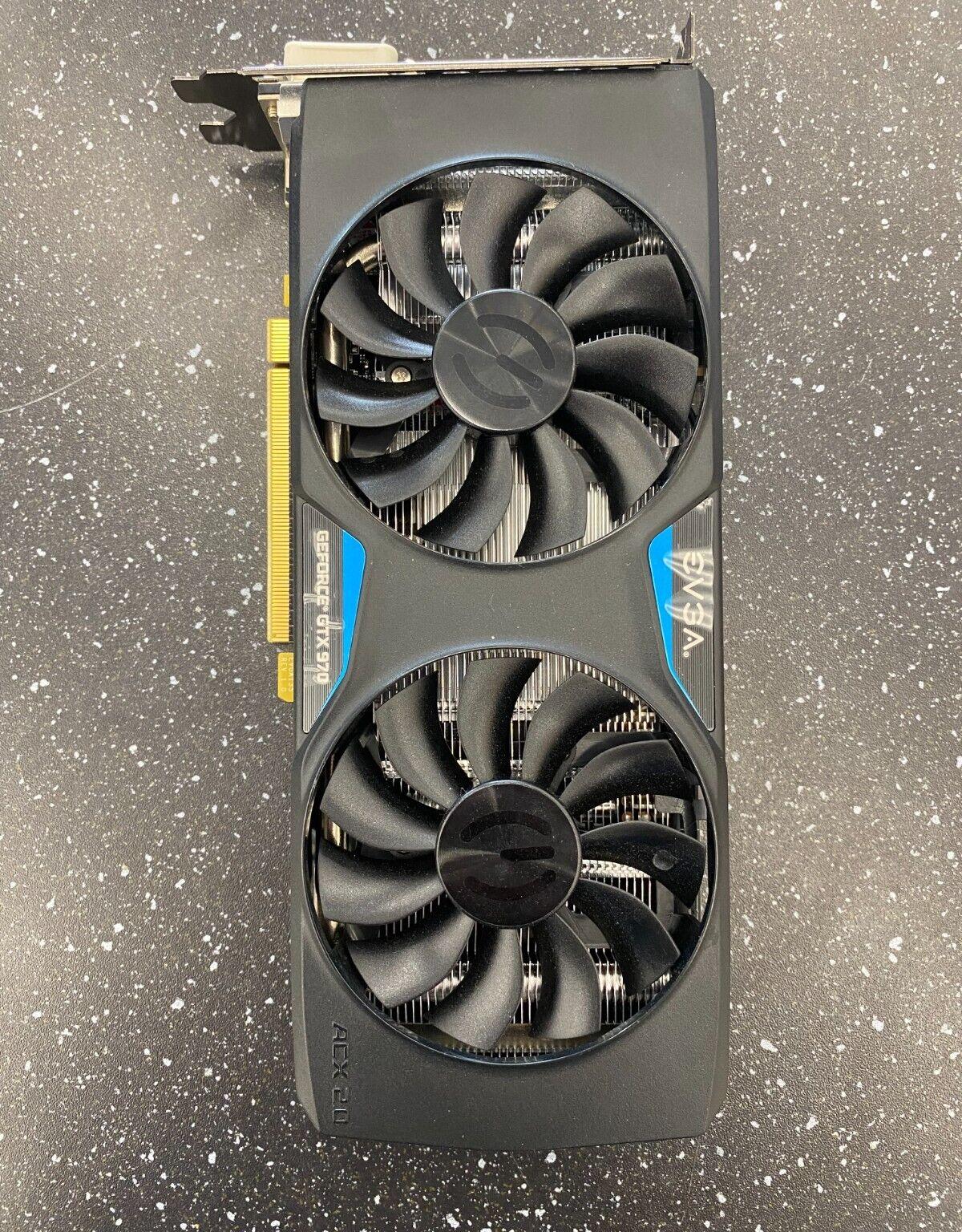 EVGA GeForce GTX 970 SC 4GB GDDR5 PCIE Graphics Card - DVI, HDMI, DisplayPort