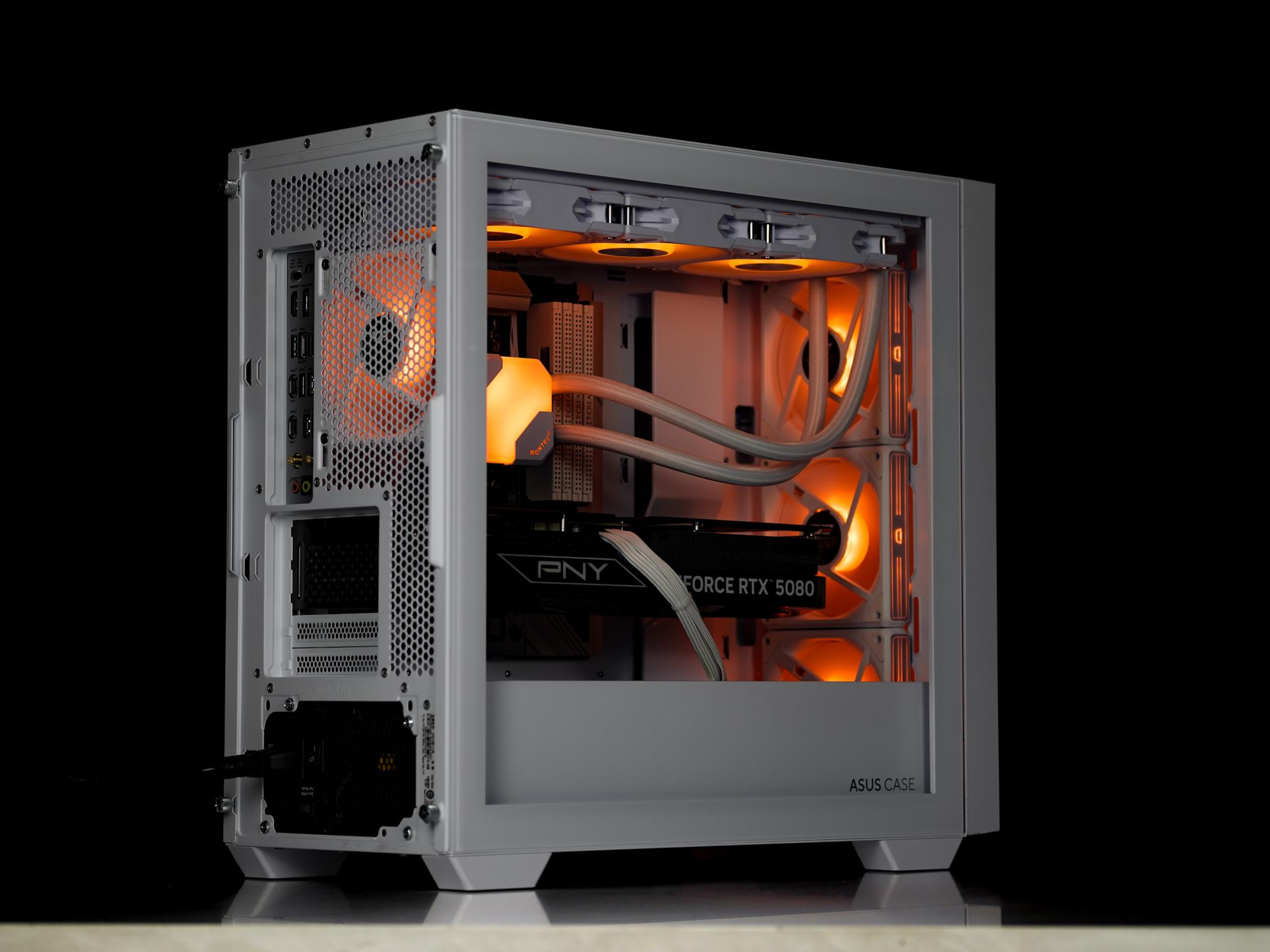 High-End Whiteout RGB 1440P/4K Gaming/Streaming PC | 7950X3D | RTX 5080 | 64GB DDR5 | 2TB NVME |