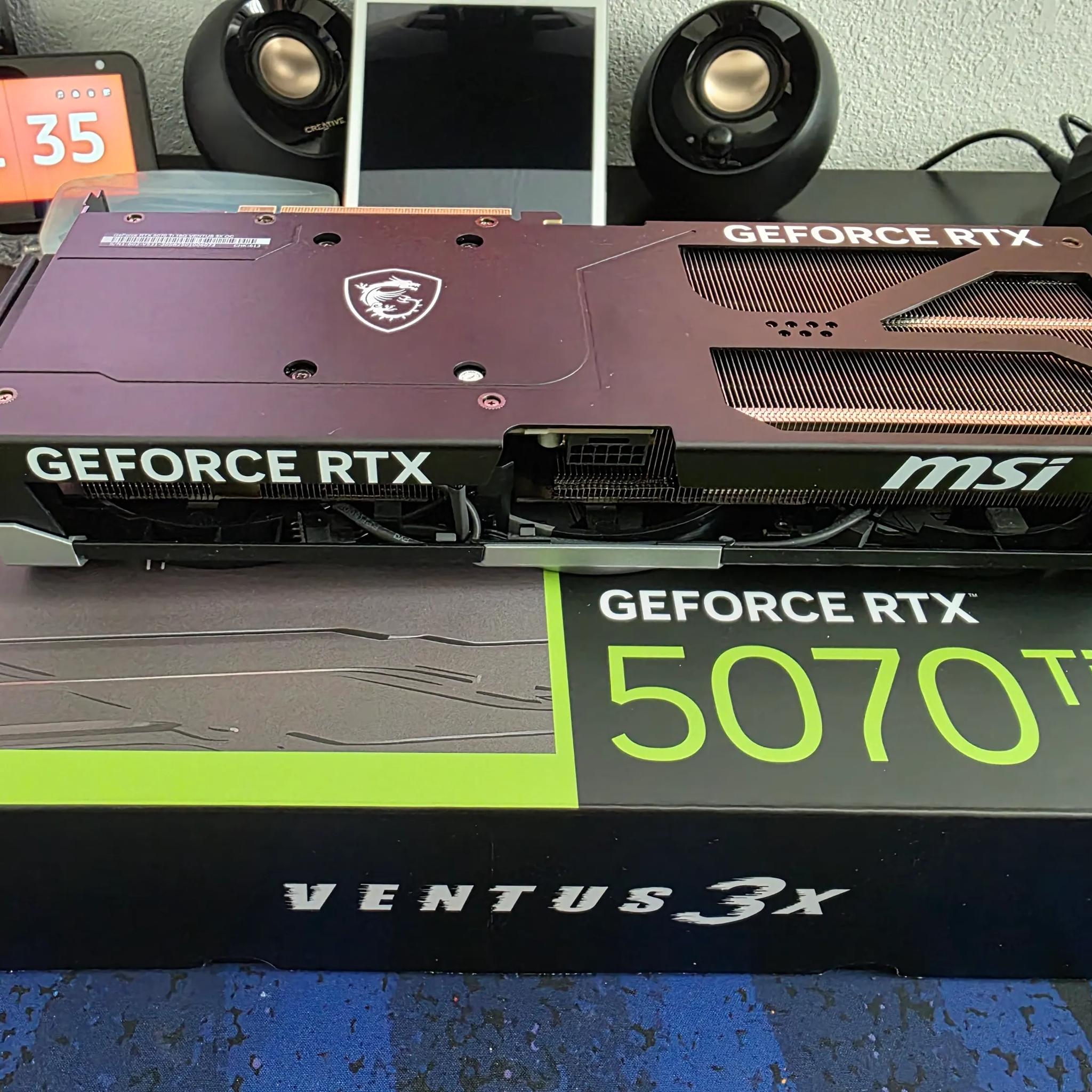 5070TI MSI Ventus 3x 16gb