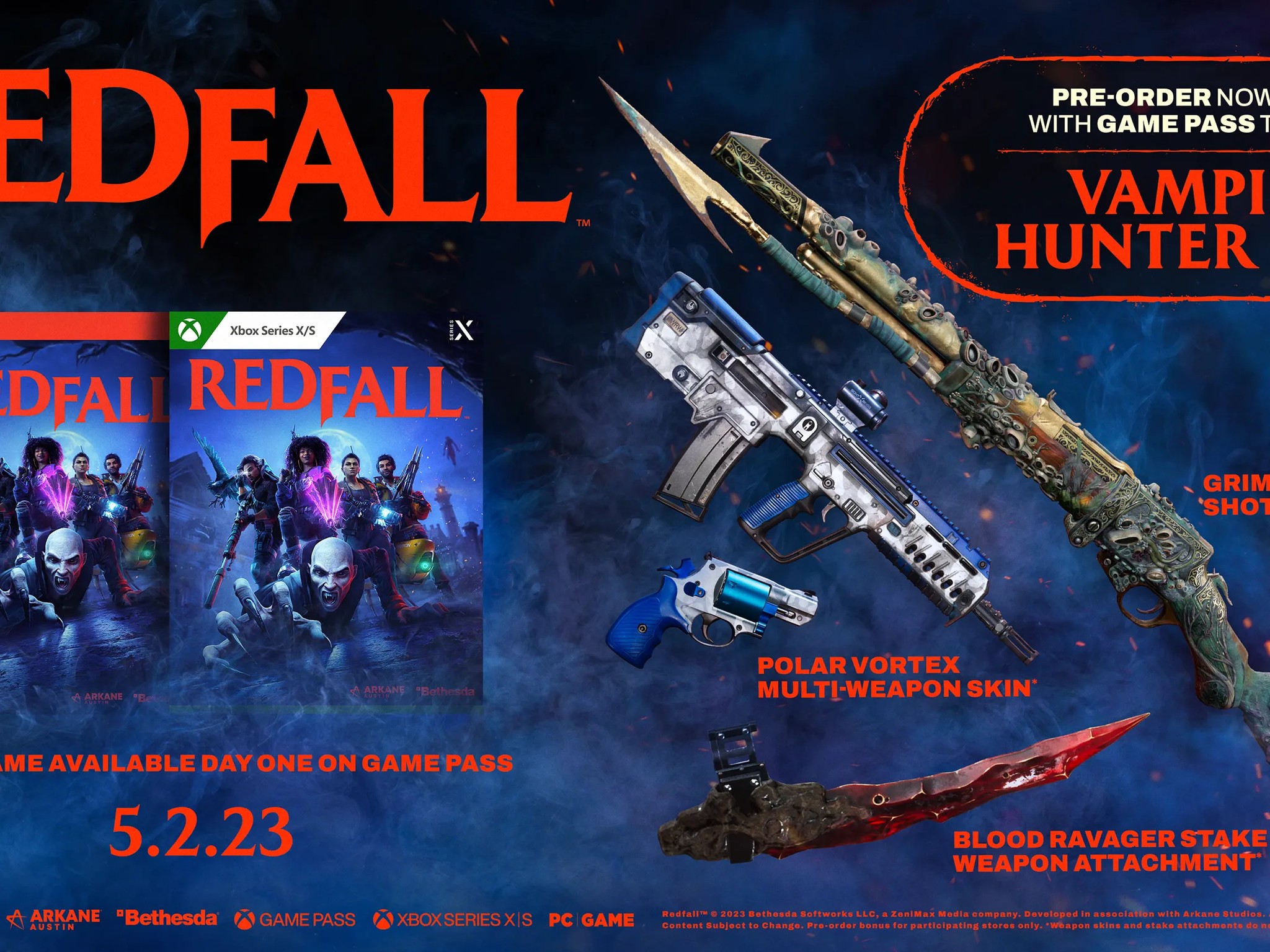 PC Steam Code for Redfall Bite Back Edition