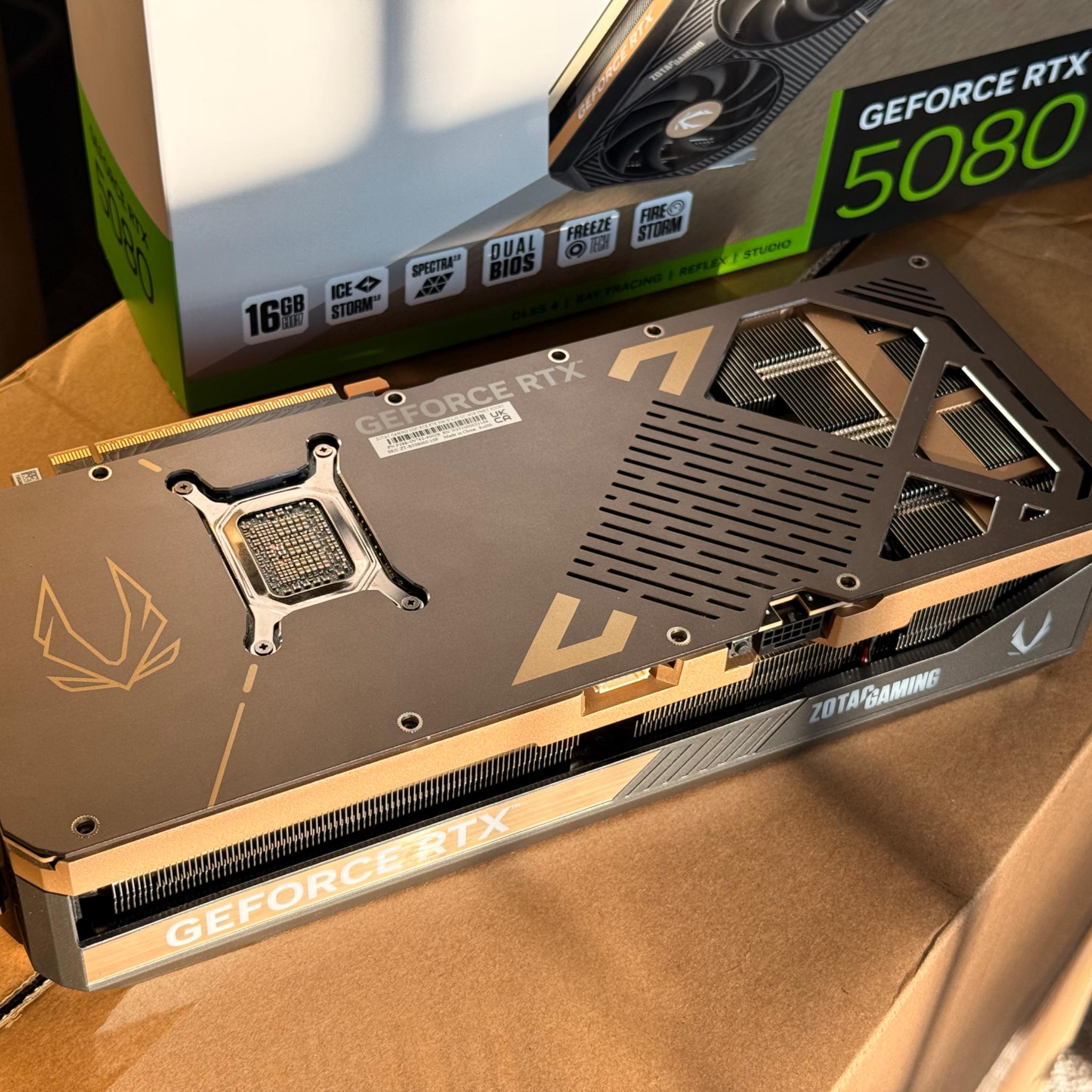 Zotac 5080 Solid OC - Like New Barely Used