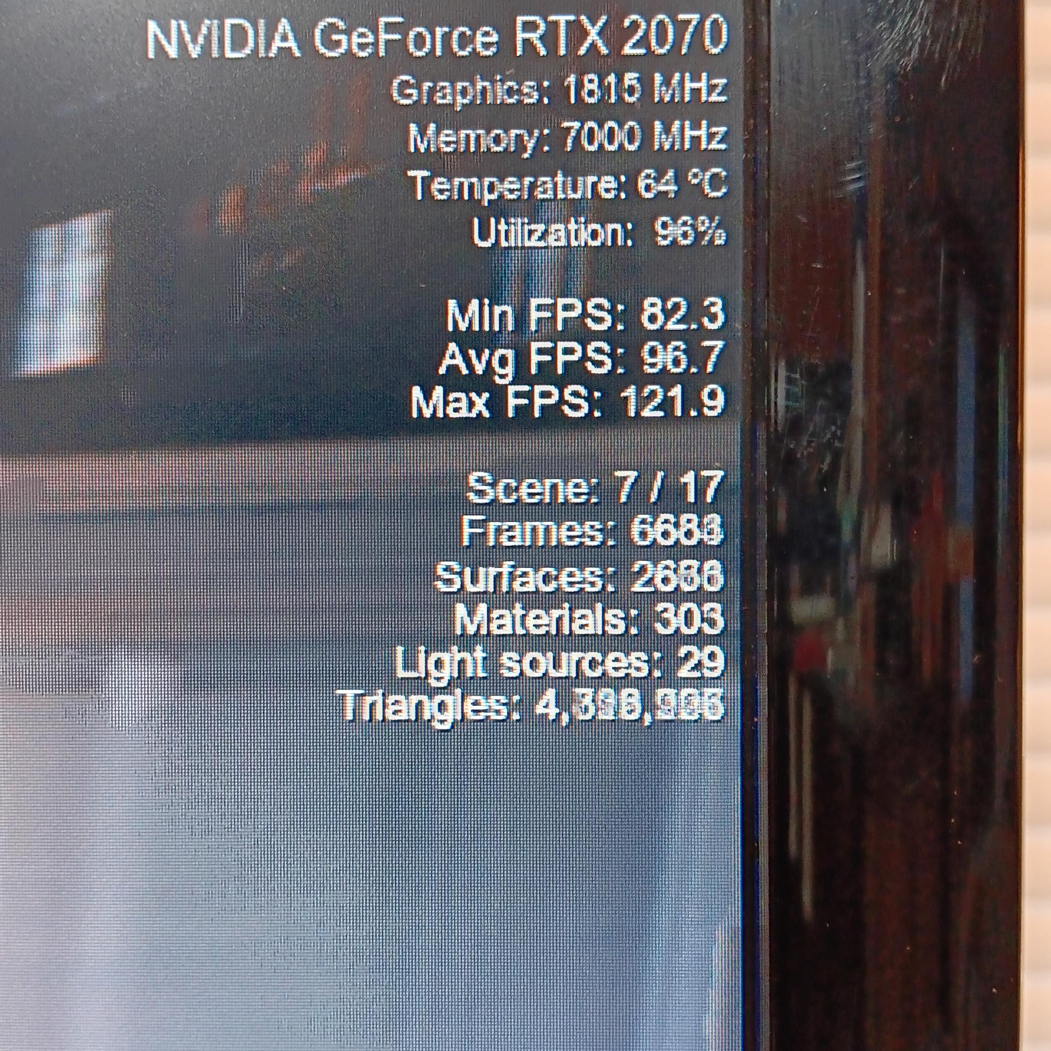 EVGA GeForce RTX-2070 8GB 08G-P4-1071-KR GPU Tested
