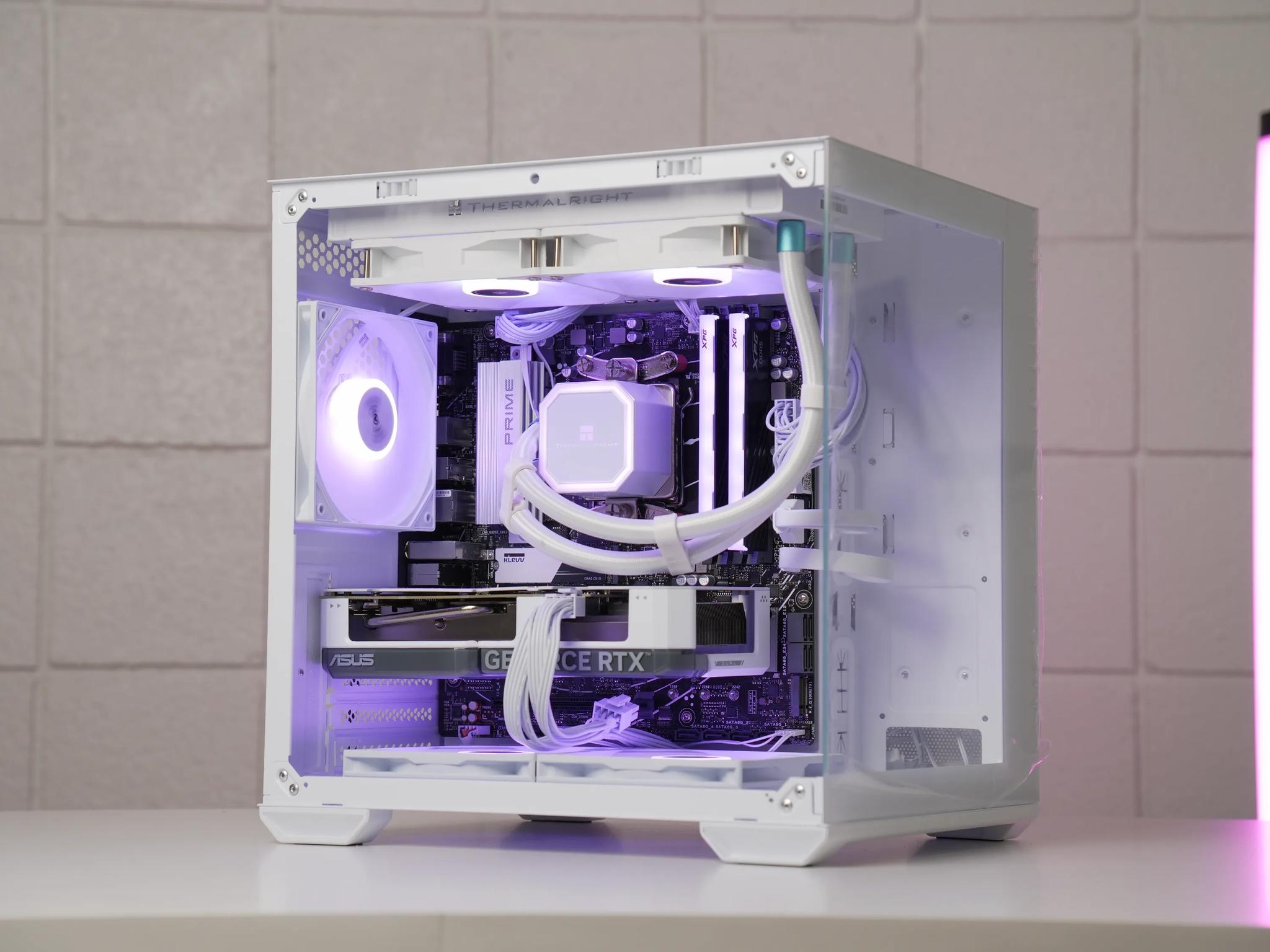 Liquid Cooled Gaming PC | RYZEN 5 7600 | RTX 4060 | 32GB DDR5 | 1TB SSD | WiFi + BT | Windows 11 |