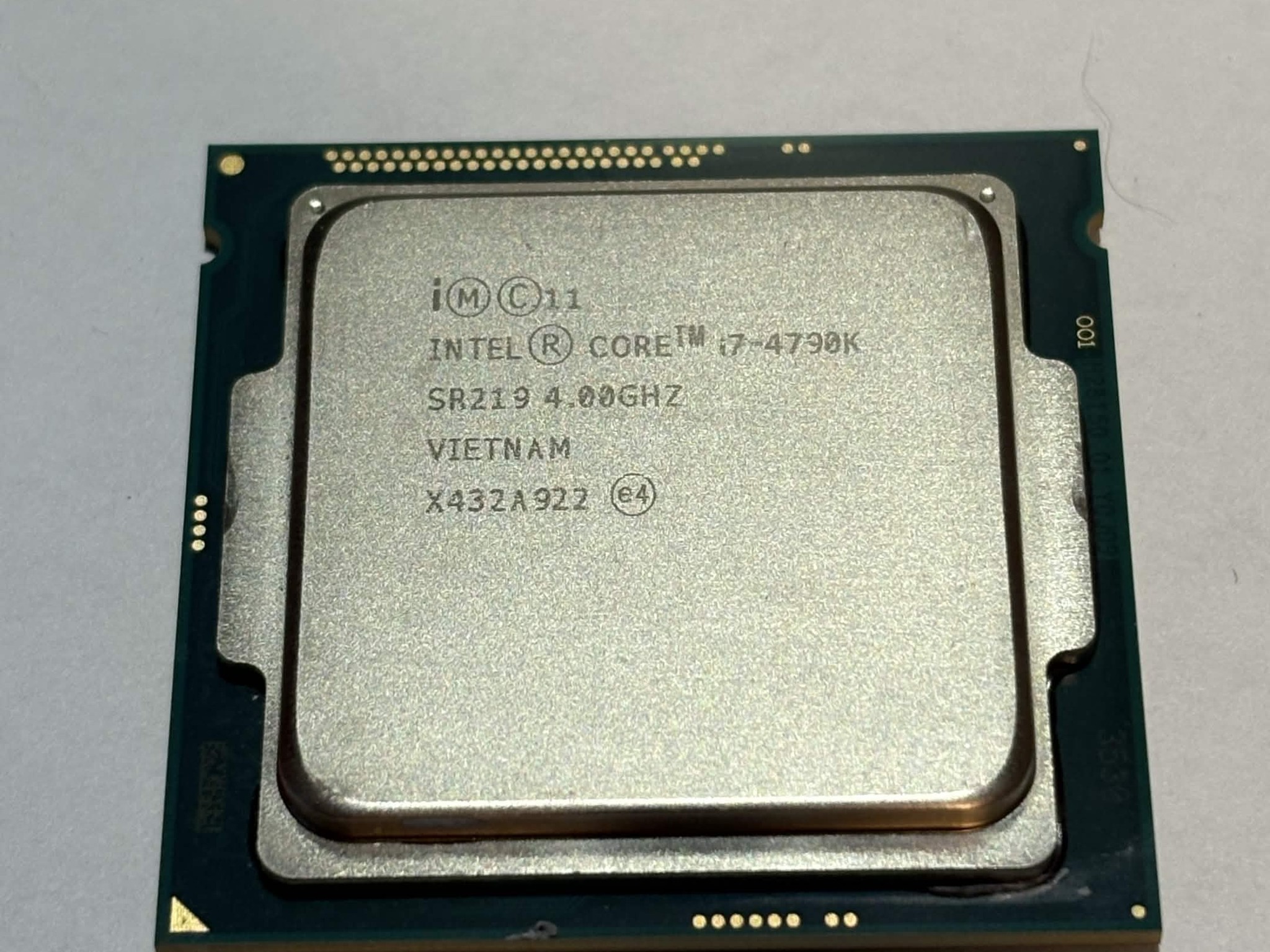 Intel Core i7-4790K 4.0GHz Quad-Core LGA 1150 Desktop Processor SR219 Tested