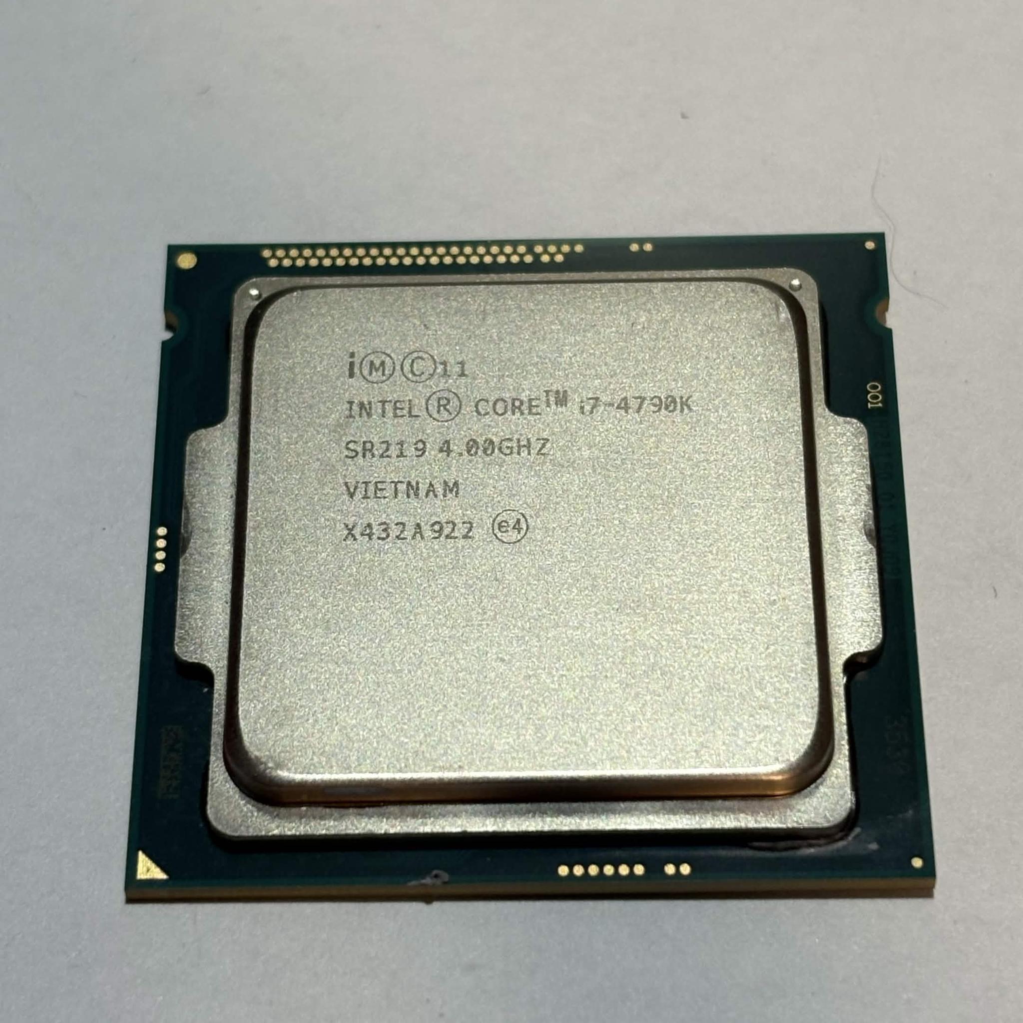 Intel Core i7-4790K 4.0GHz Quad-Core LGA 1150 Desktop Processor SR219 Tested