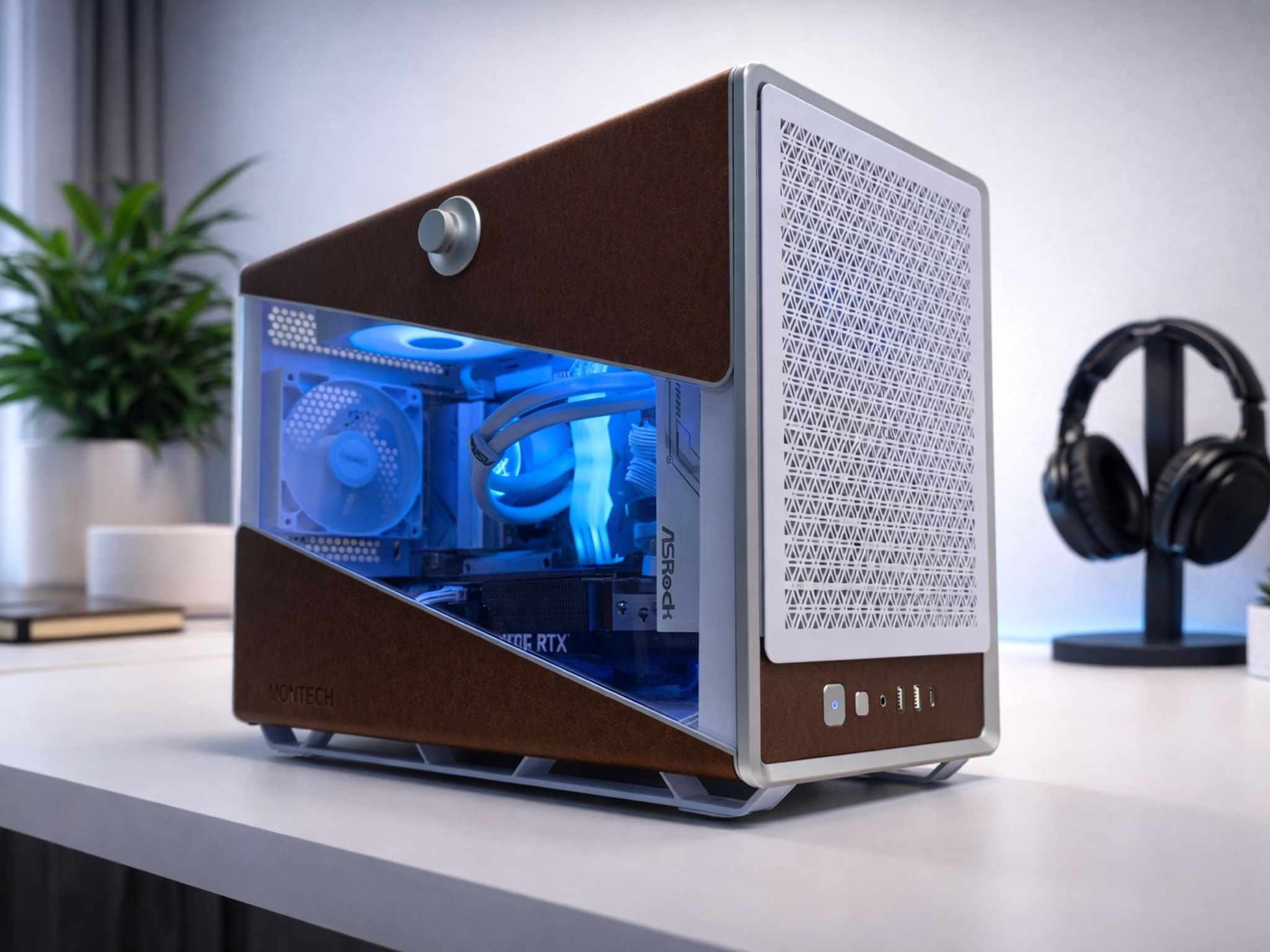INSANE White RTX 5070 Ti Gaming PC | Ryzen 5 7600X | 32GB DDR5 | 360MM AIO | AM5/1000w PSU/1TB NVME