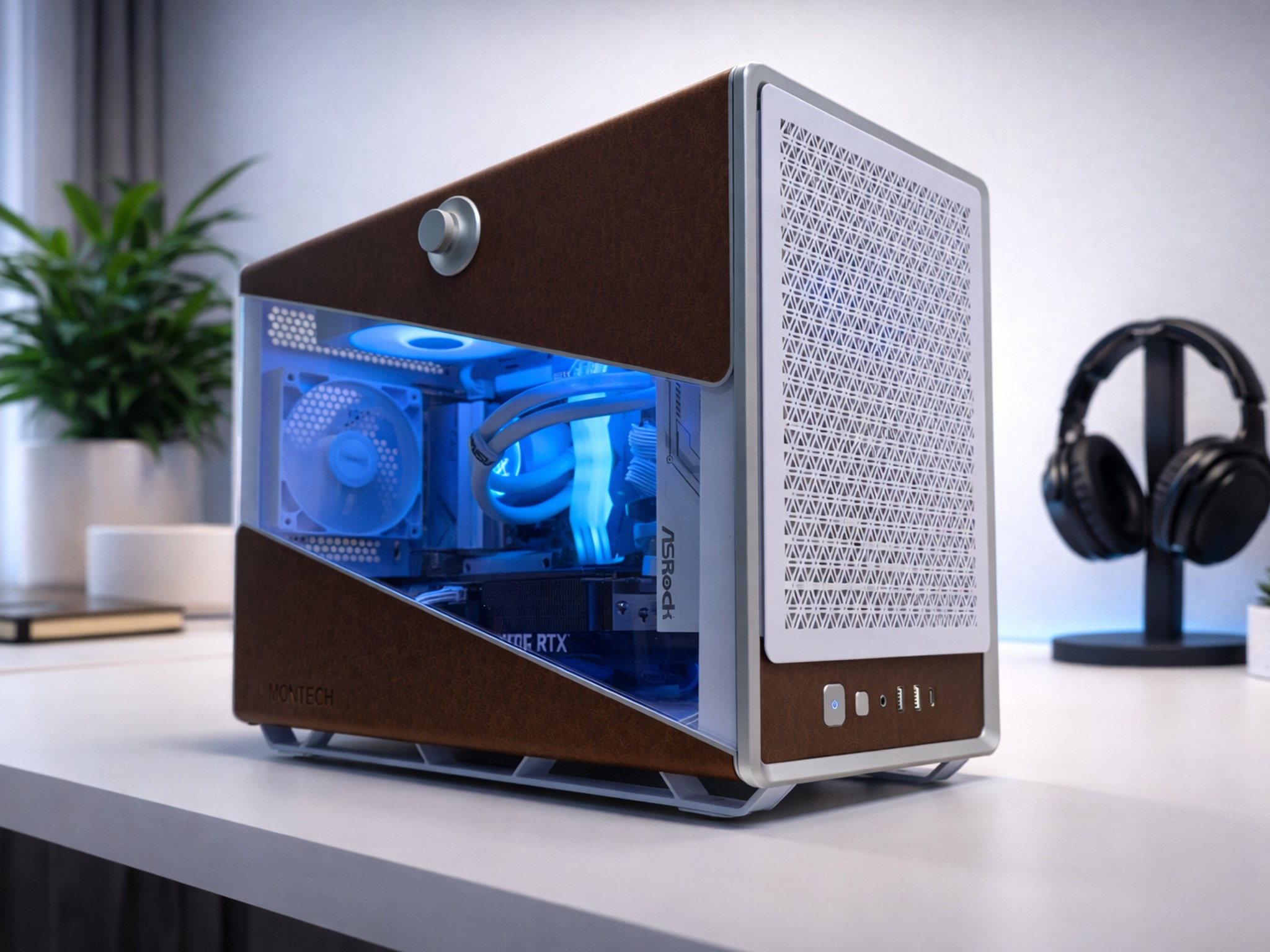 INSANE White RTX 5070 Ti Gaming PC | Ryzen 5 7600X | 32GB DDR5 | 360MM AIO | AM5/1000w PSU/1TB NVME