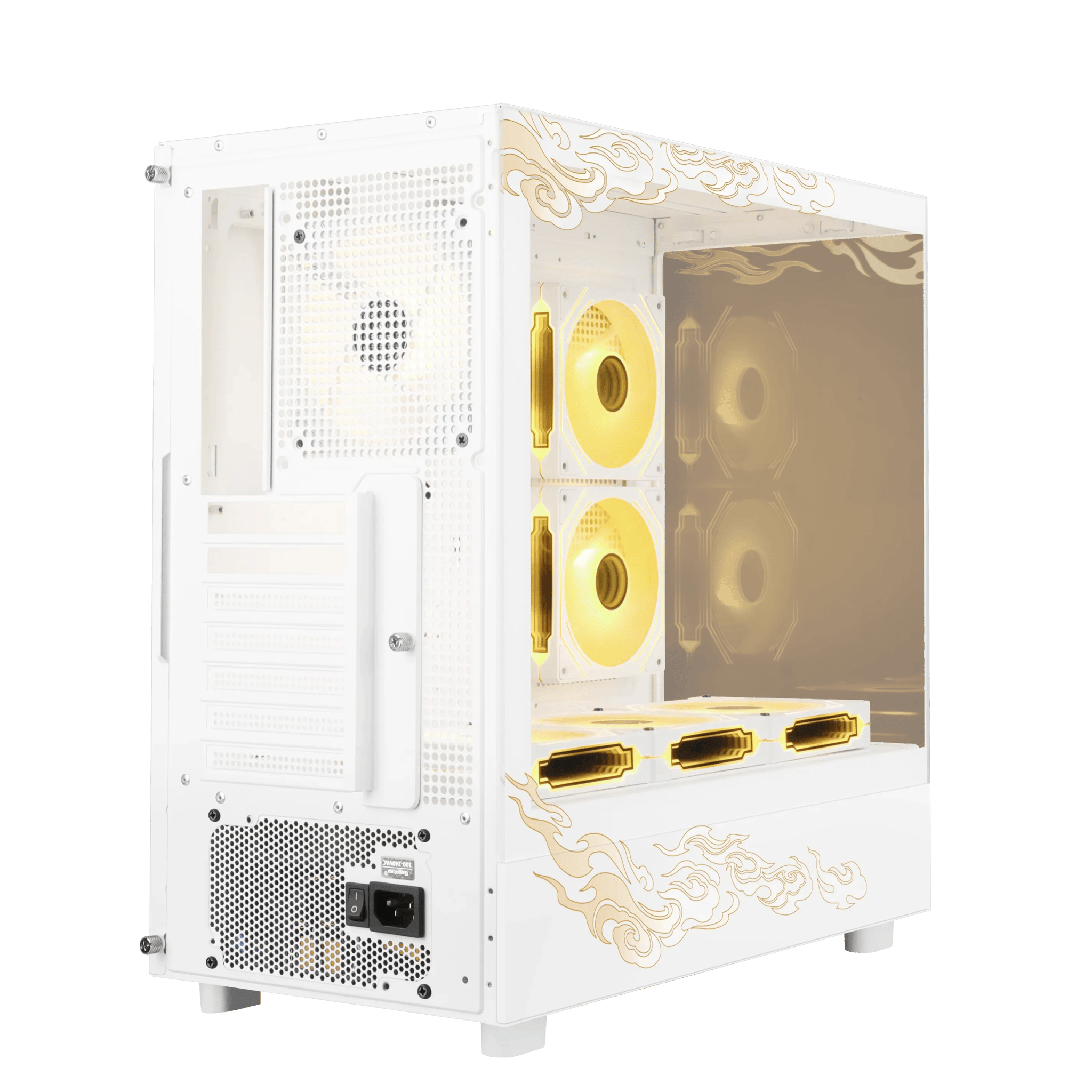 SEGOTEP Endura Pro+ | 🐉🌟LOONG/DRAGON Edition🌟 🐉 |360mm AIO Support | 6 ARGB FAN INCLUDED