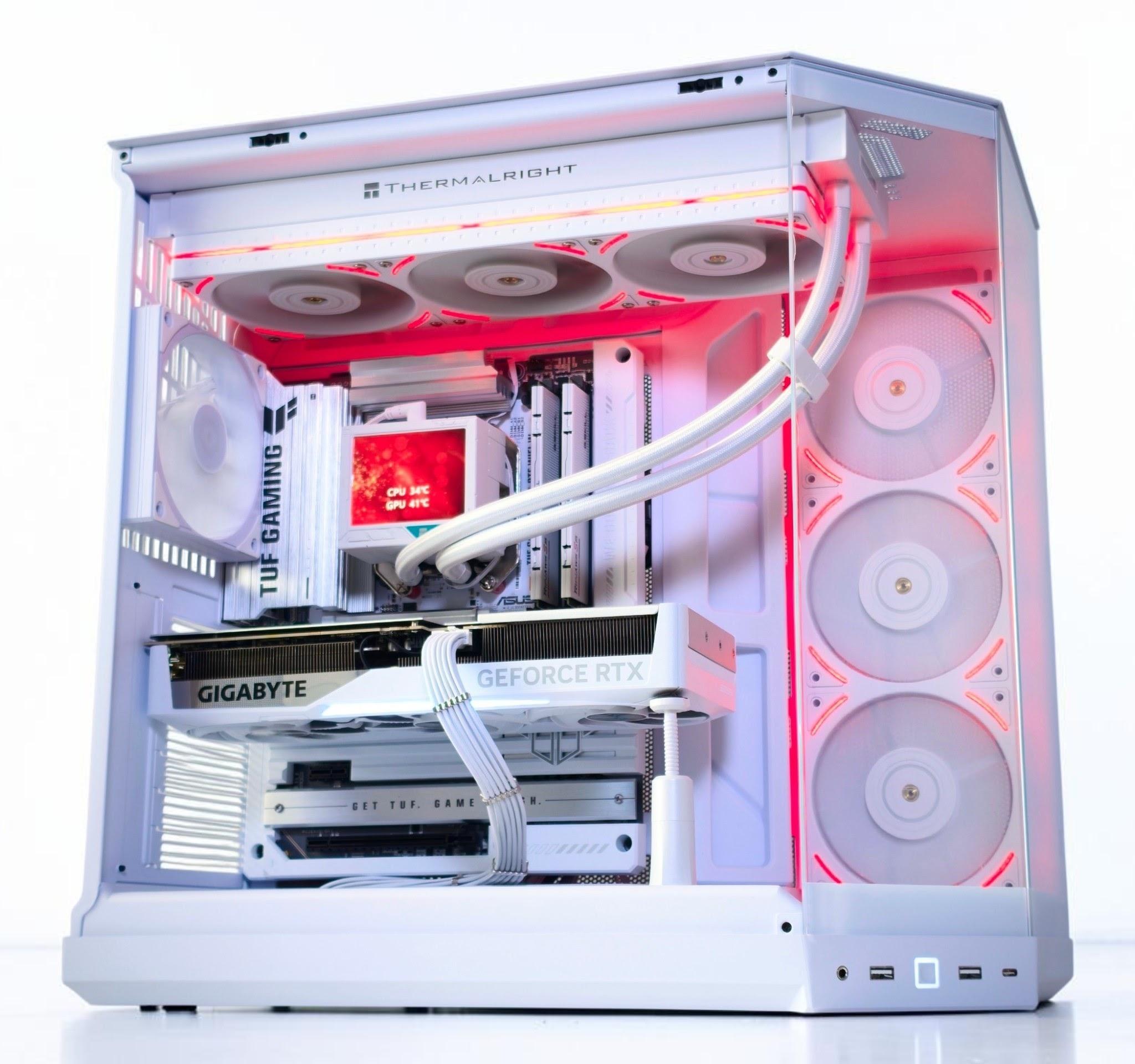 ❄️🥶Cryo V1❄NVIDIA RTX 5070 Ti  16GB❄AMD Ryzen 7 9800X3D❄32GB DDR5❄2TB NVME