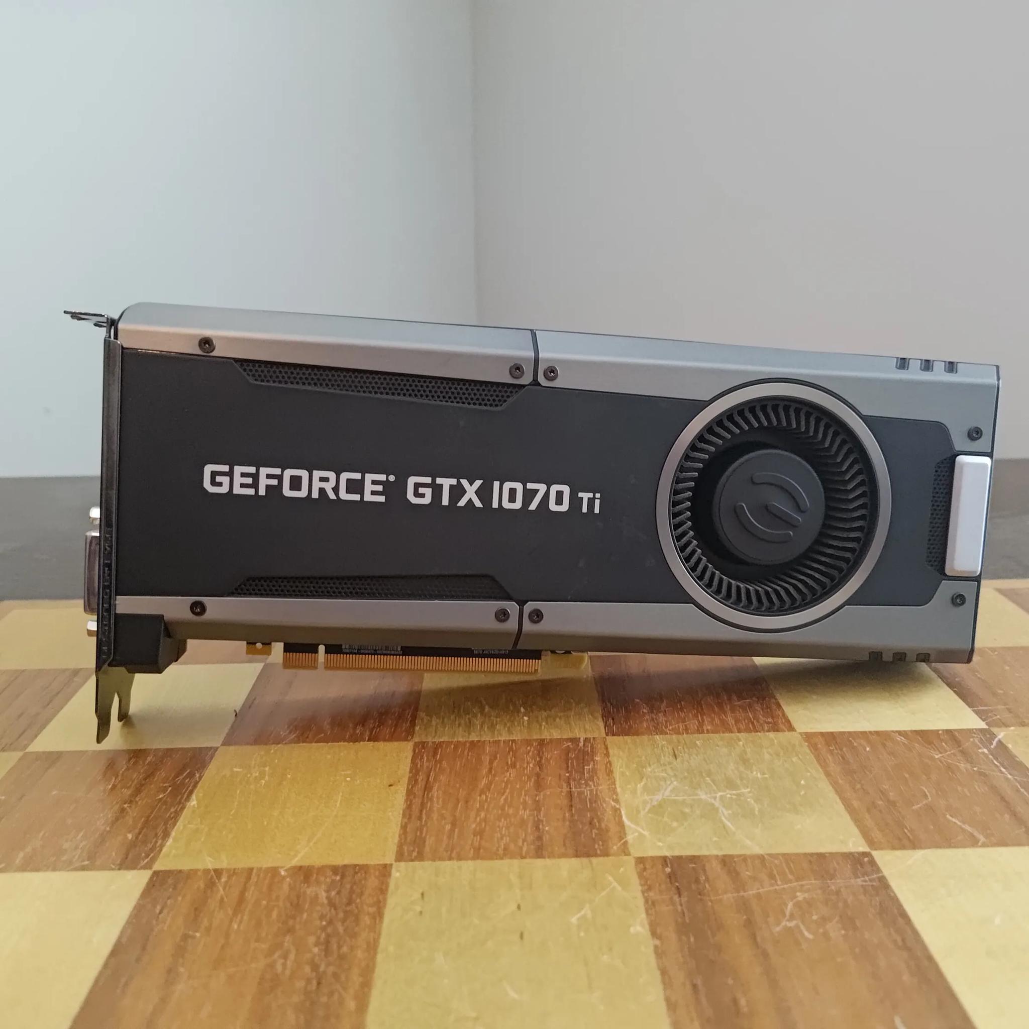 EVGA GTX 1070Ti Blower Card