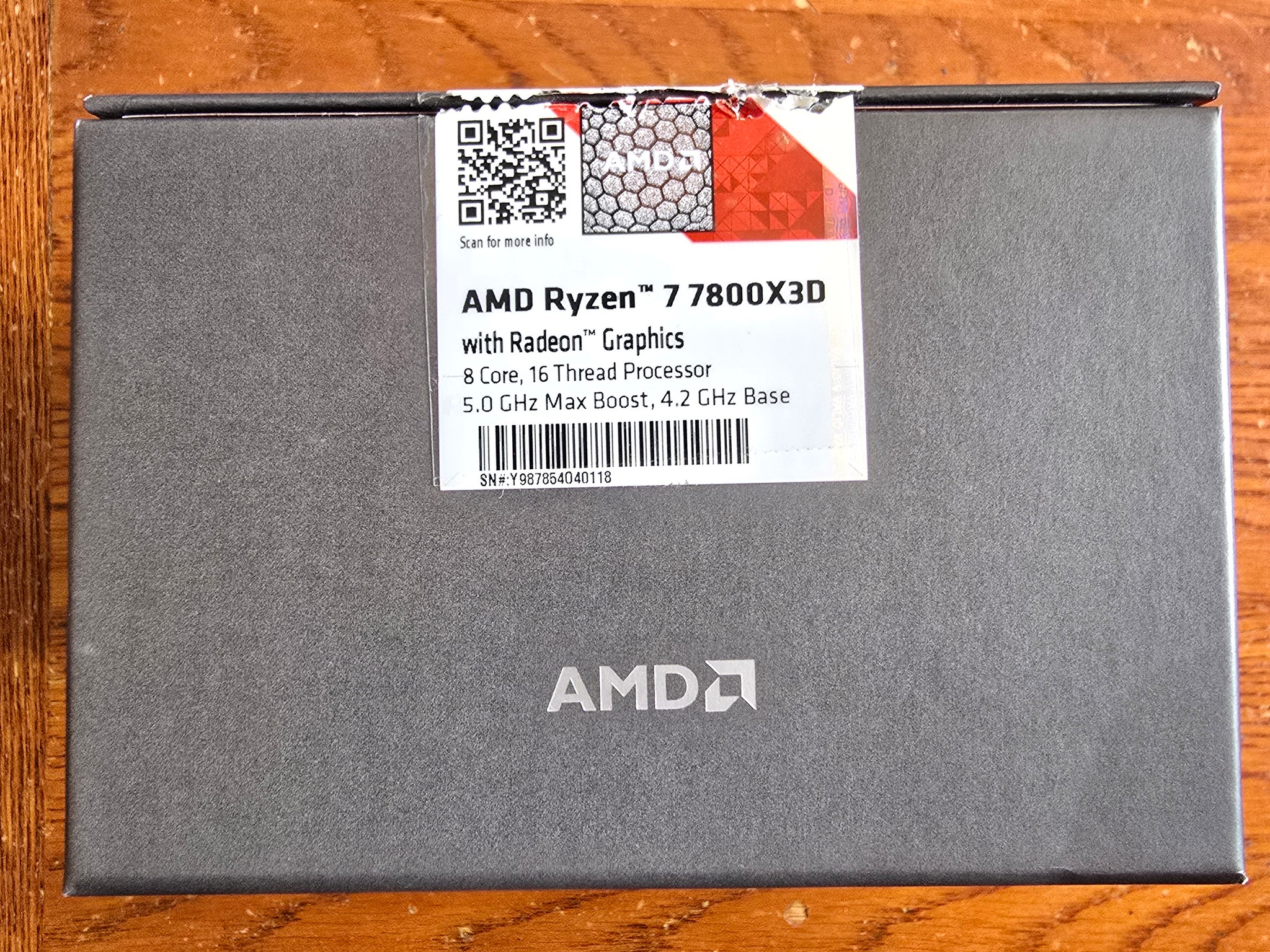 AMD Ryzen 7 7800X3D