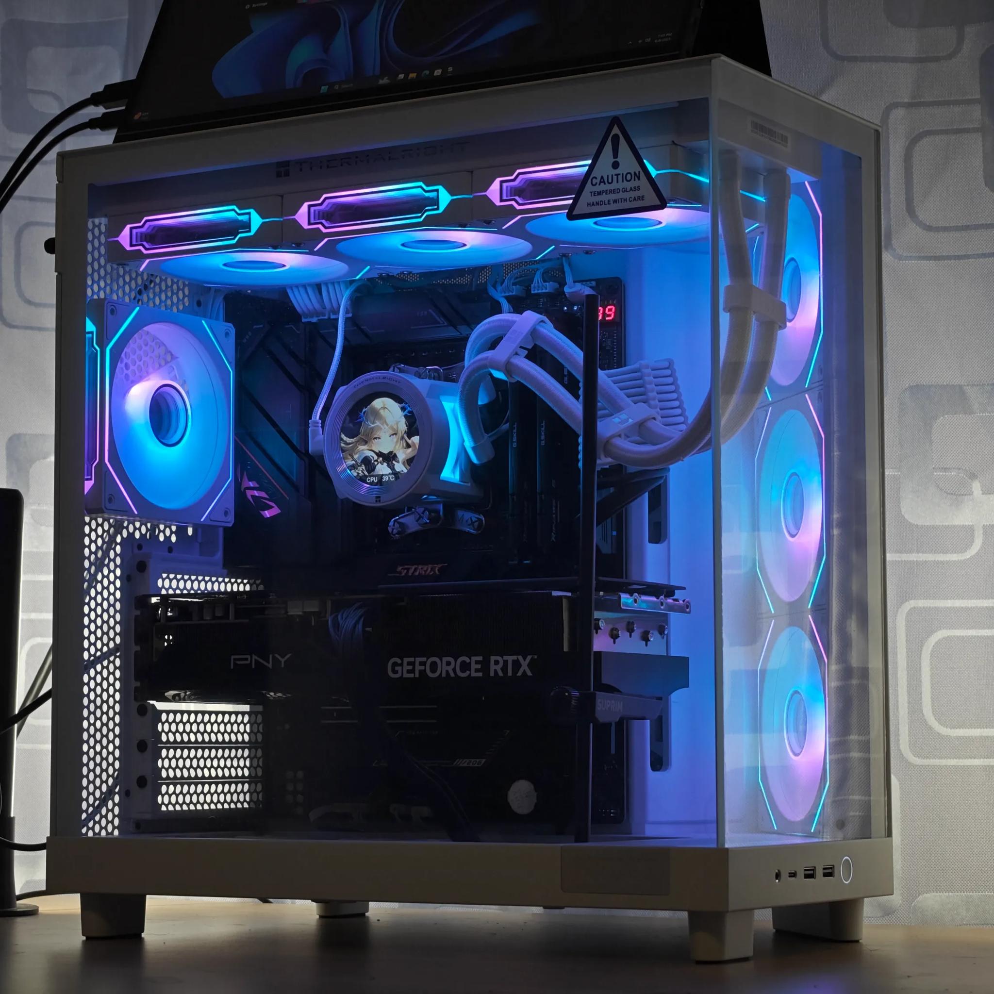 *SALE* RTX 5070 Ti 16GB, Ryzen 7 7800X3D, 1TB NVMe, 32GB DDR5, 2.1" LCD | 4K/1440P Custom Gaming PC