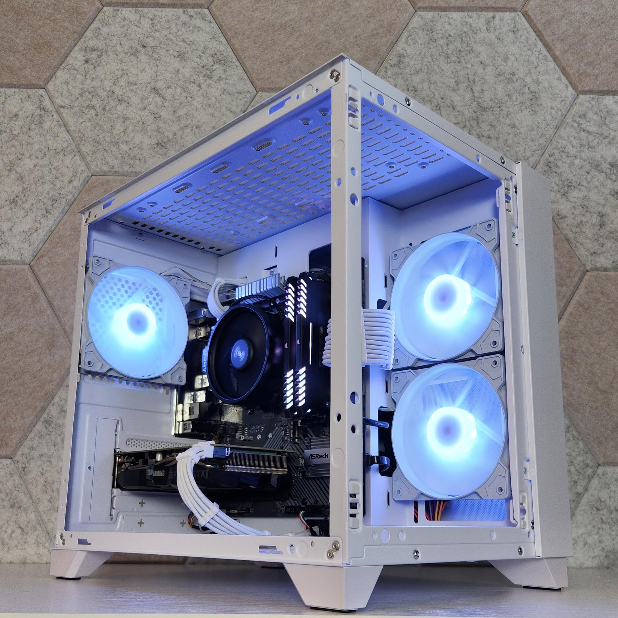 🤍1080p NVIDIA Gaming PC | GTX 1660 Ti | Ryzen 5 2600 | 16GB RAM | 500GB SSD | WIN 11 | WIFI + BT |