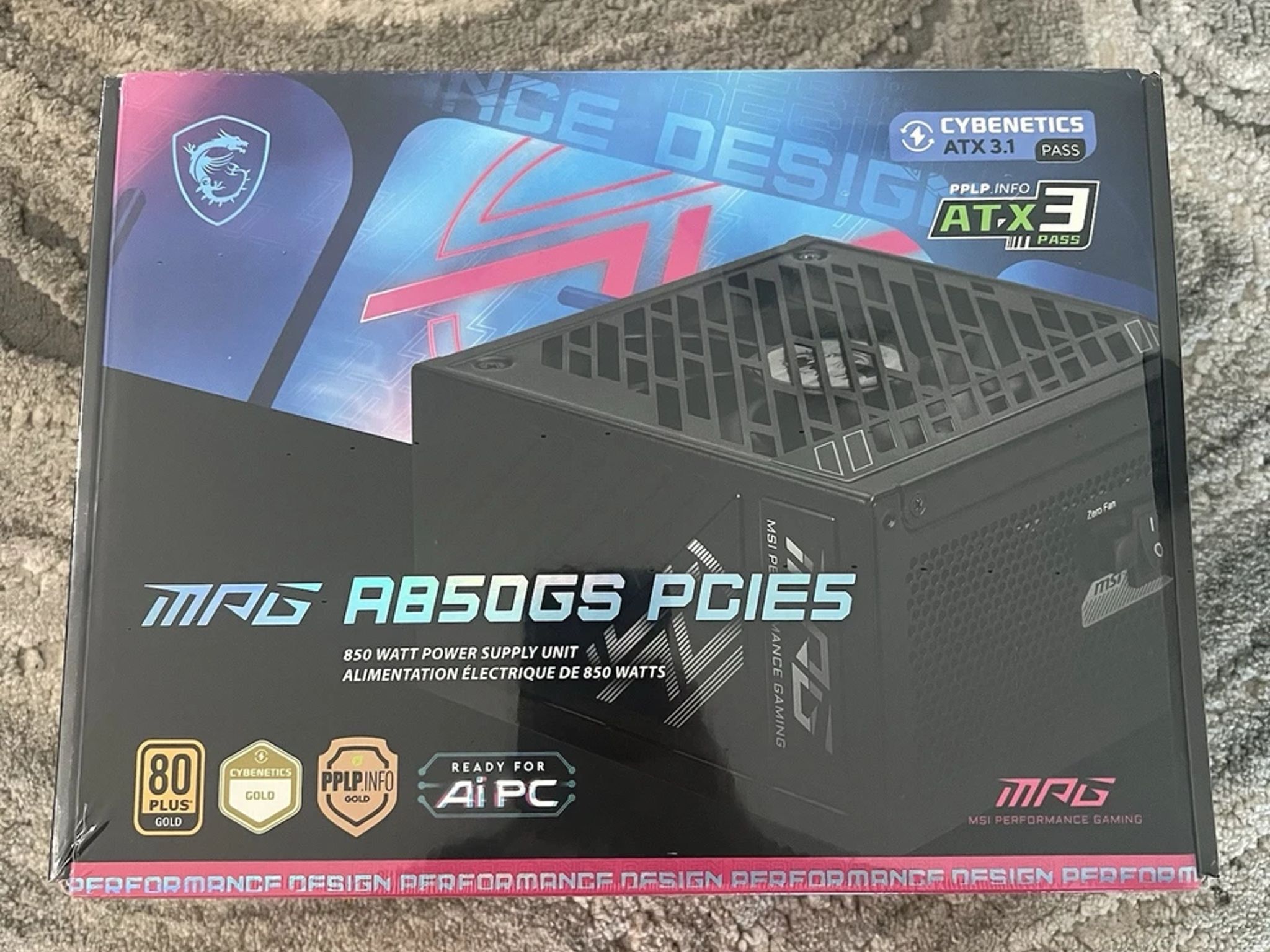 MSI Vanguard Launch Edition 5070Ti AND MSI 850 Watt PSU!!!