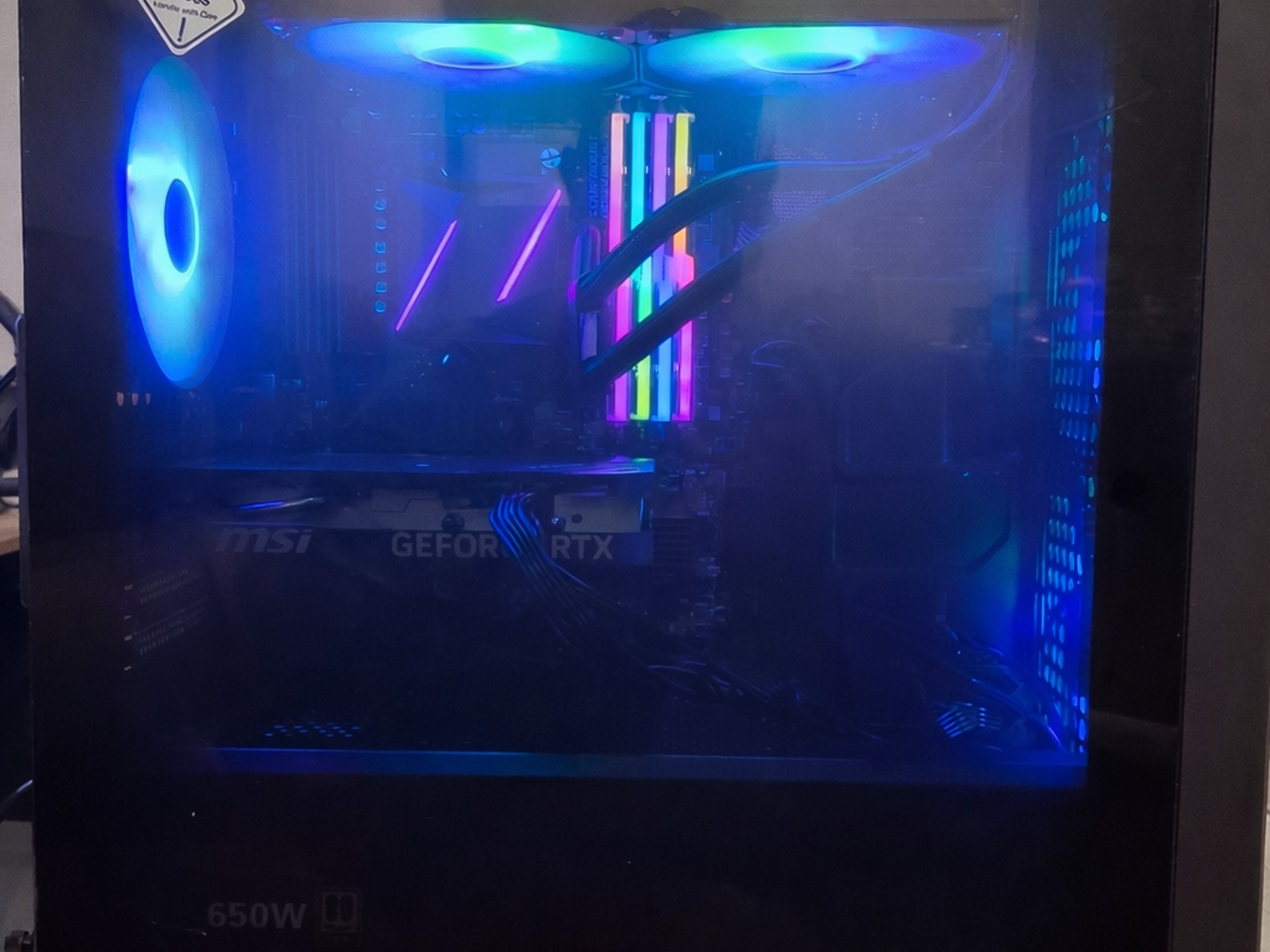 Amd Ryzen 5 5600, GPU MSI RTX 4060 8gb