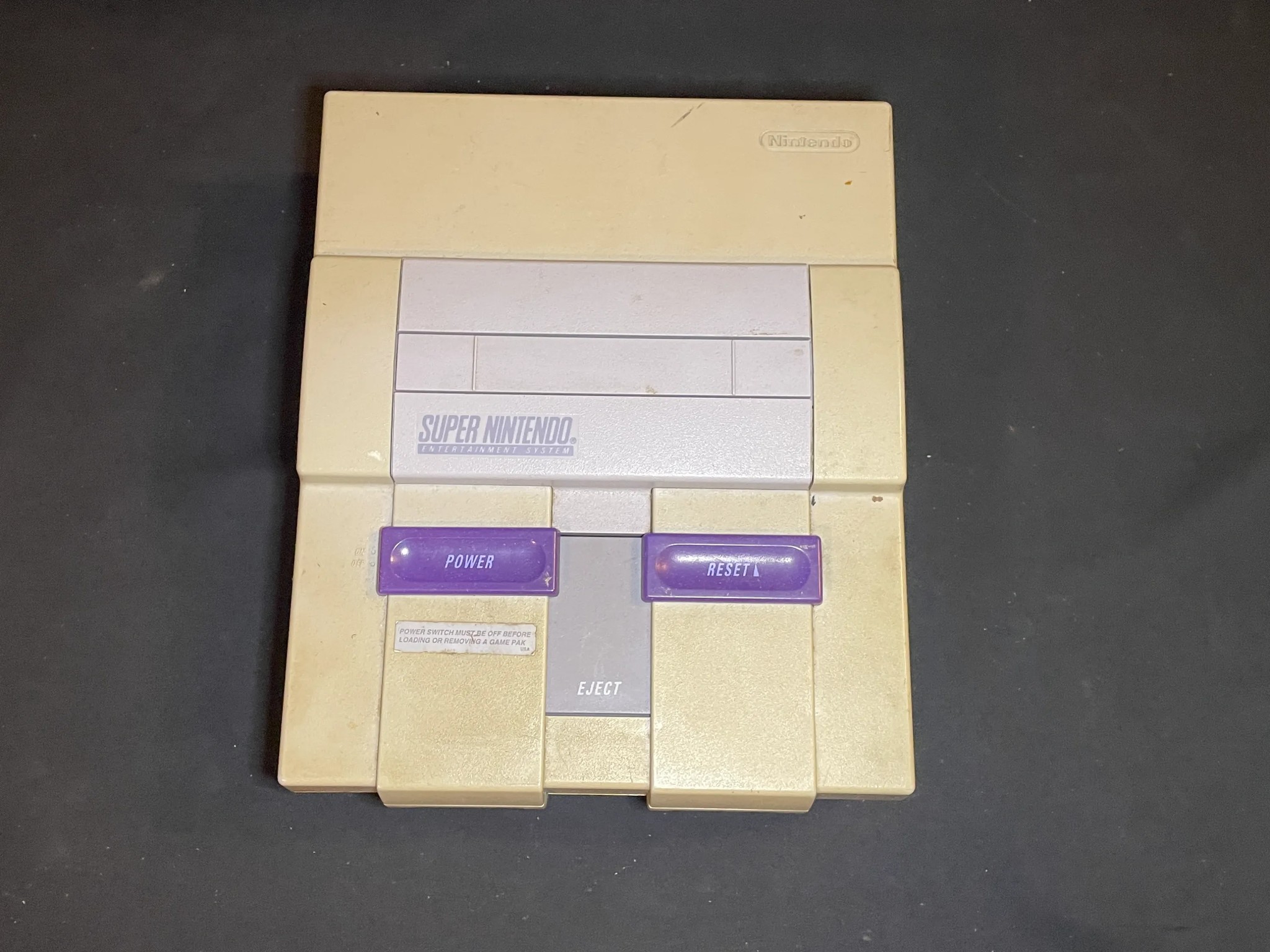 Super Nintendo With Accessories