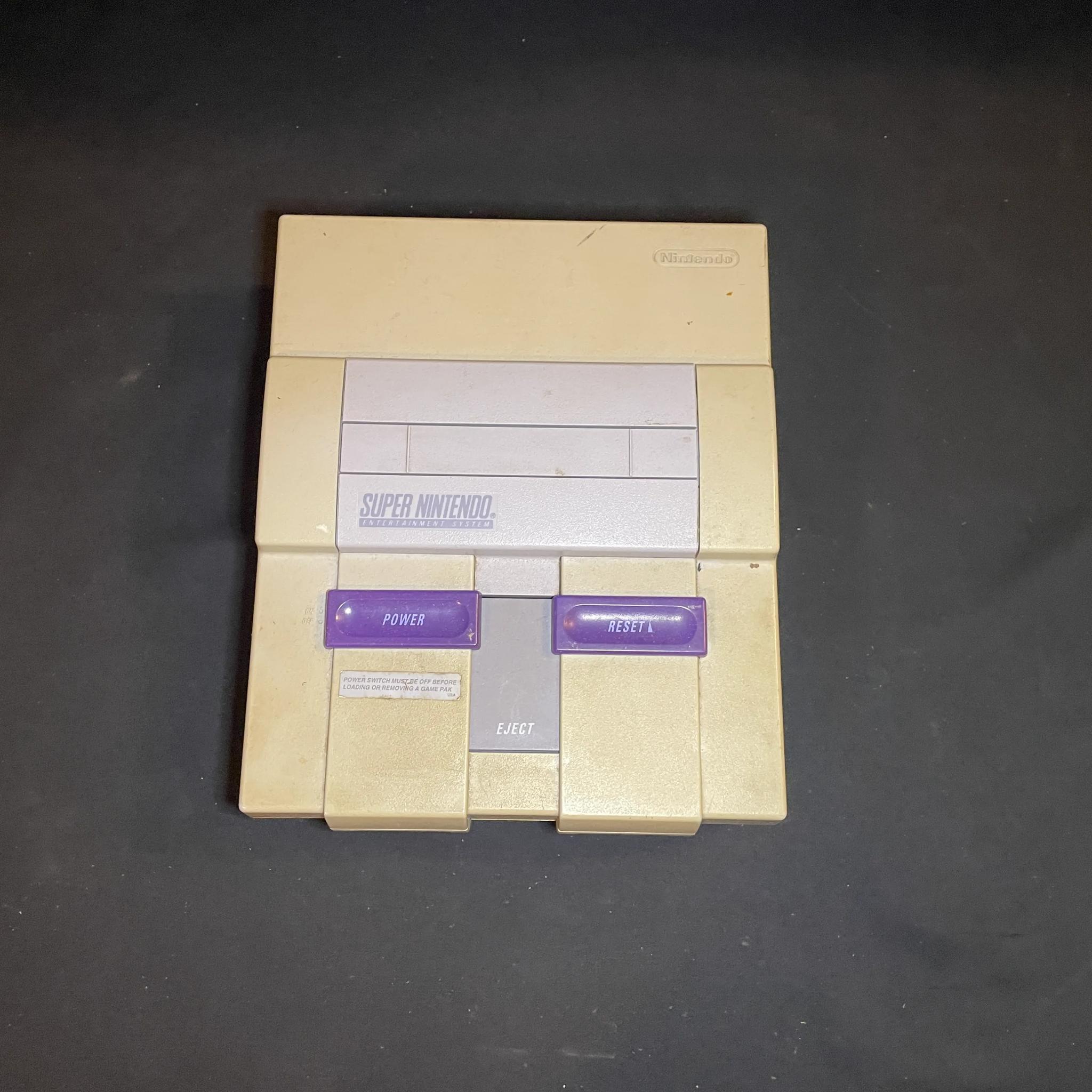 Super Nintendo With Accessories