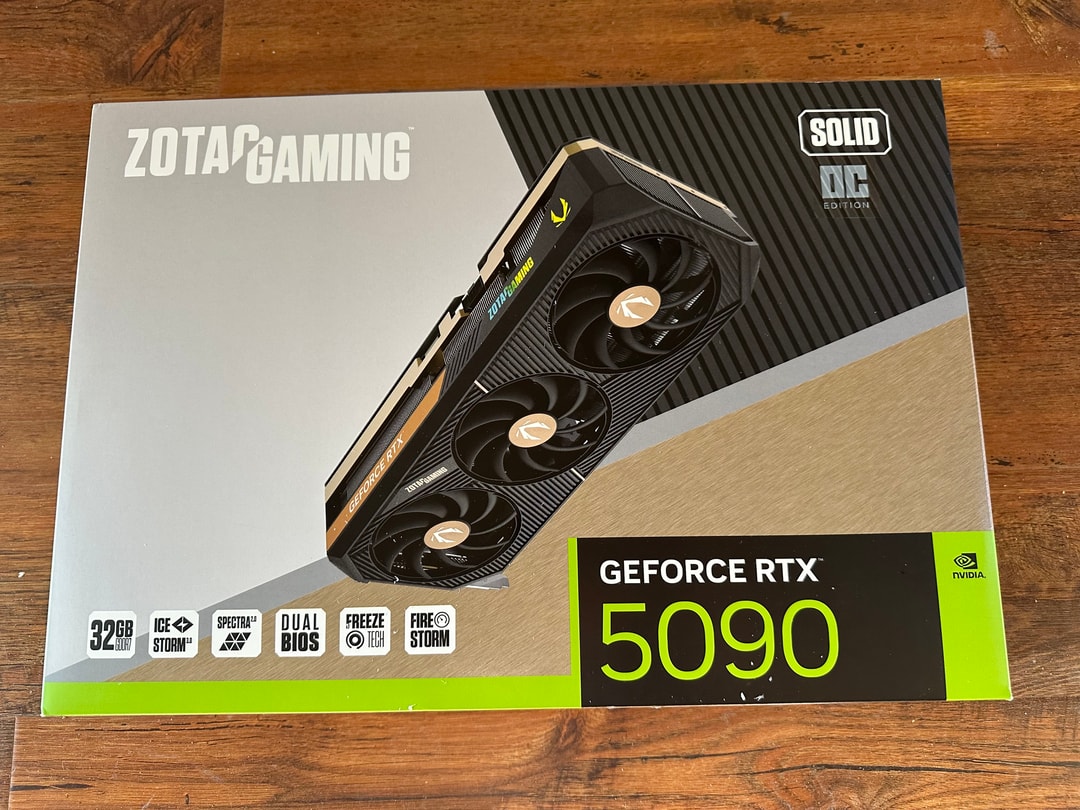 ZOTAC RTX 5090 SOLID OC 32 GB GDDR7 | Jawa
