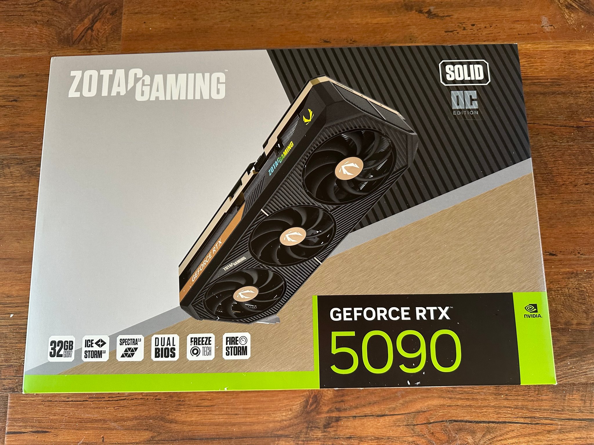 ZOTAC RTX 5090 SOLID OC 32 GB GDDR7