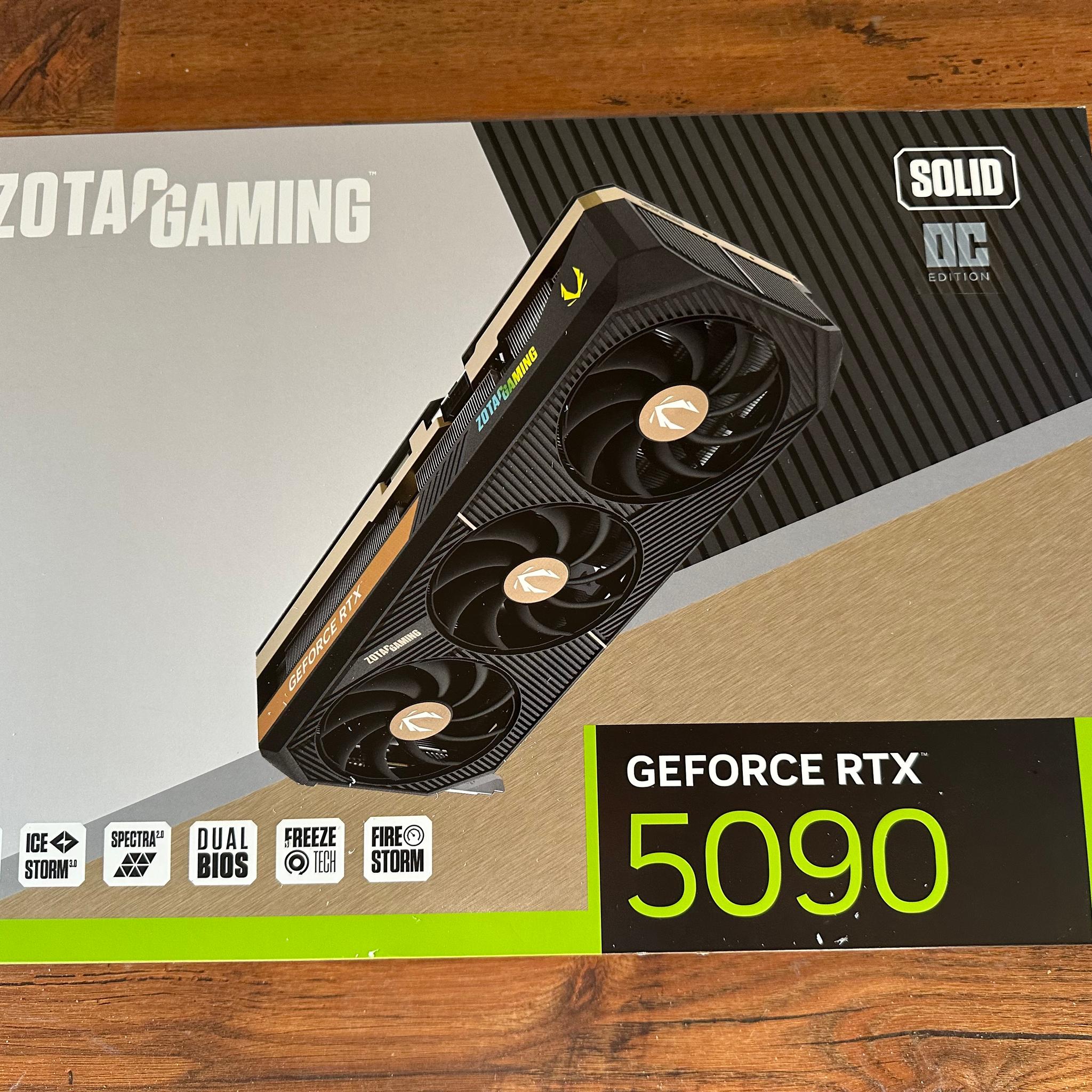 ZOTAC RTX 5090 SOLID OC 32 GB GDDR7