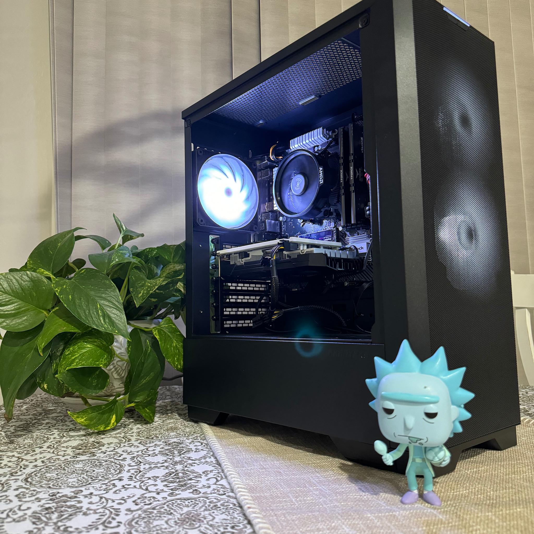 🔥Awesome 1080p budget gaming pc- Ryzen 5 / Radeon RX 580 / 1.2 Tb / 16 Gb DDR4