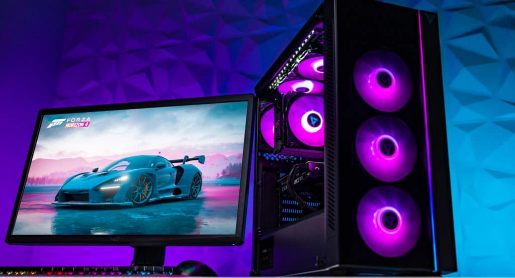 NEW VRLA Tech GeForce Radeon RX 9060 XT AMD Ryzen 5 5600X 16GB DDR4 1TB NVMe 600W PSU Windows