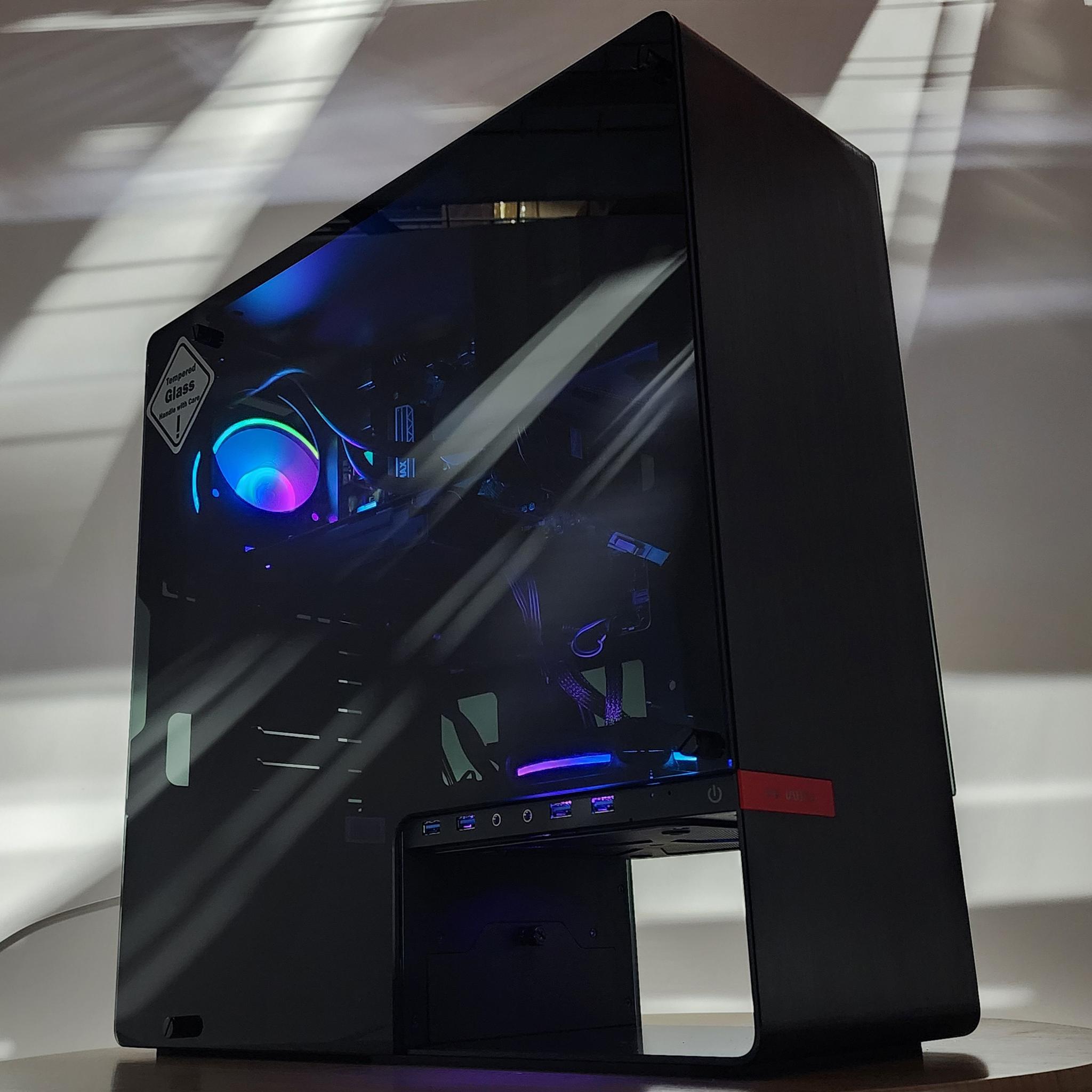 Gaming PC Ryzen 7 3700X 16GB RAM 500GB SSD RX 5500 4GB Windows 11 Computer