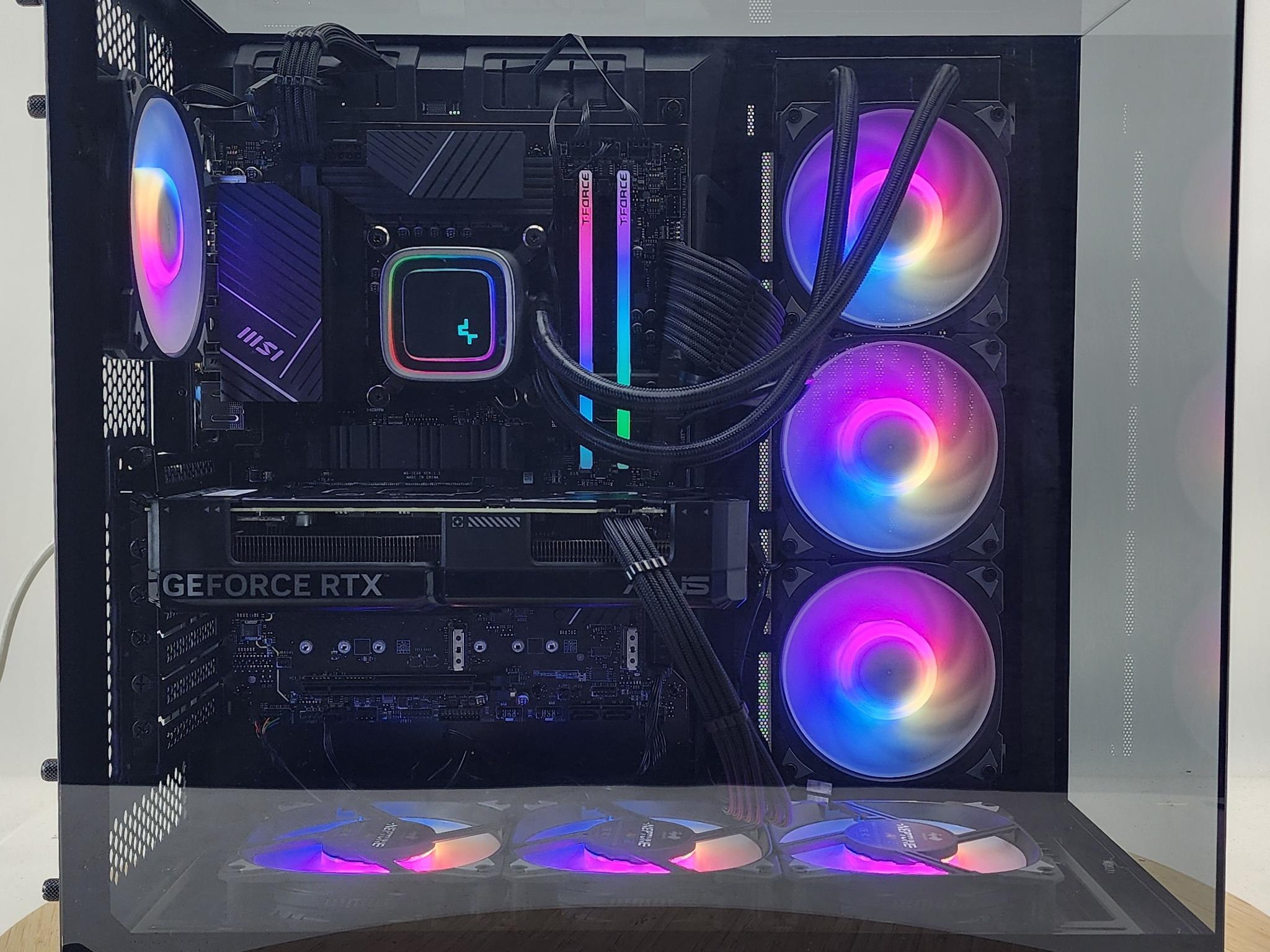 Gaming PC i7-12700KF 32GB RAM 1TB SSD RTX 4070 12GB Windows 11 Computer