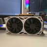 White GTX 1650 SUPER 4GB