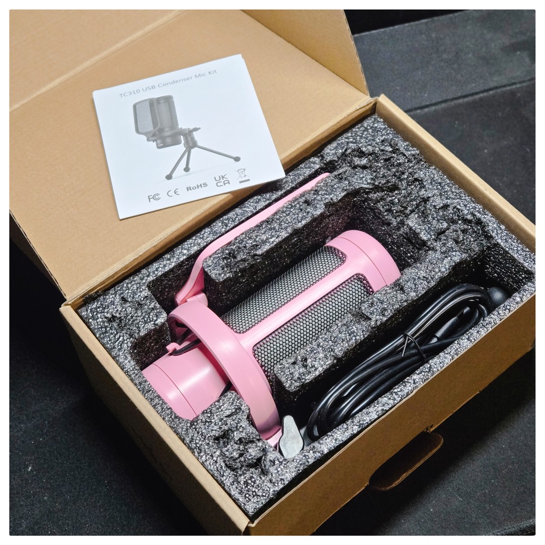 Pink USB Condenser Microphone | Jawa