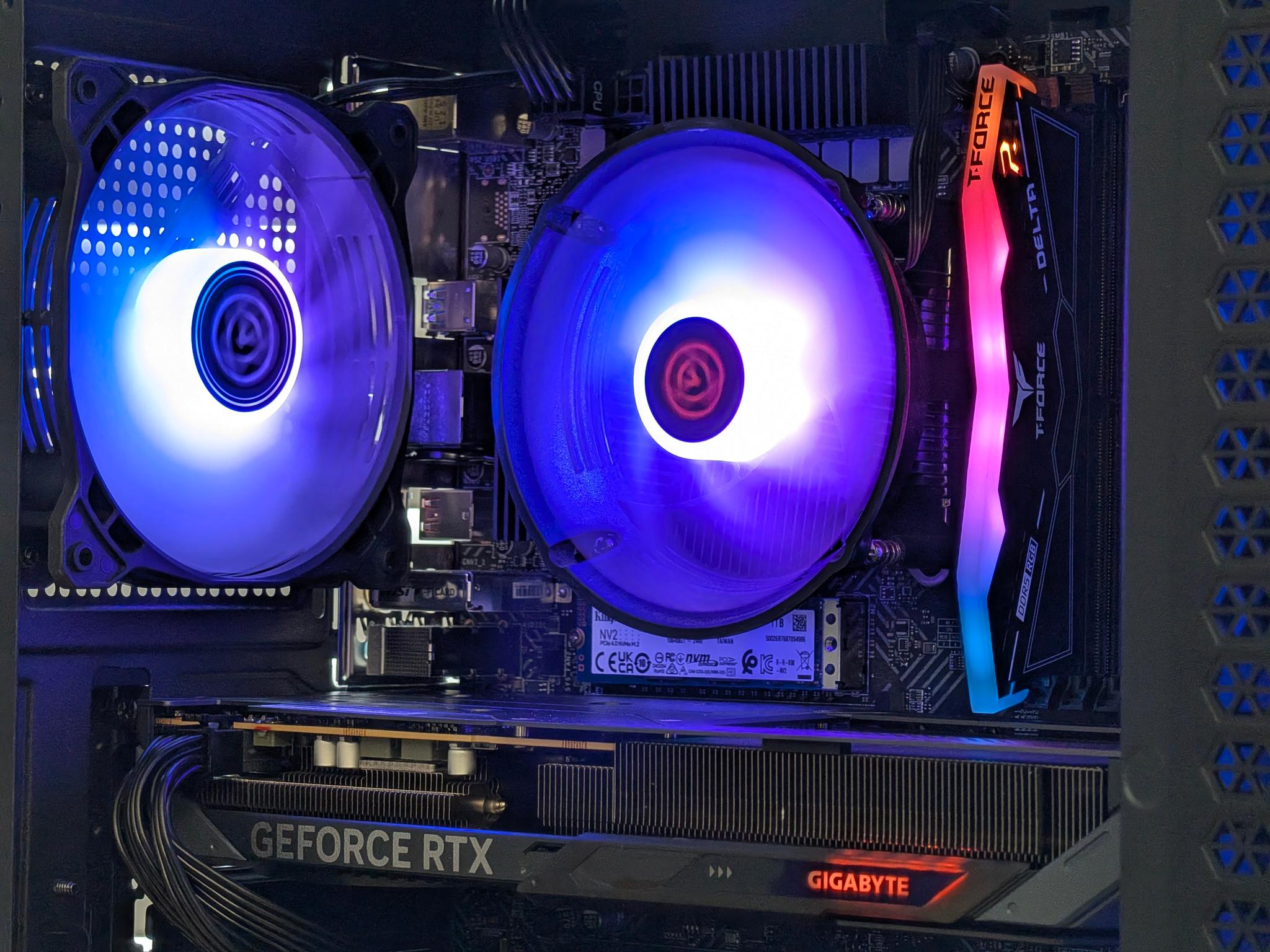 💜🖤Intel i5-14400F | RTX 5060 | 1TB SSD | Gaming PC🖤💜