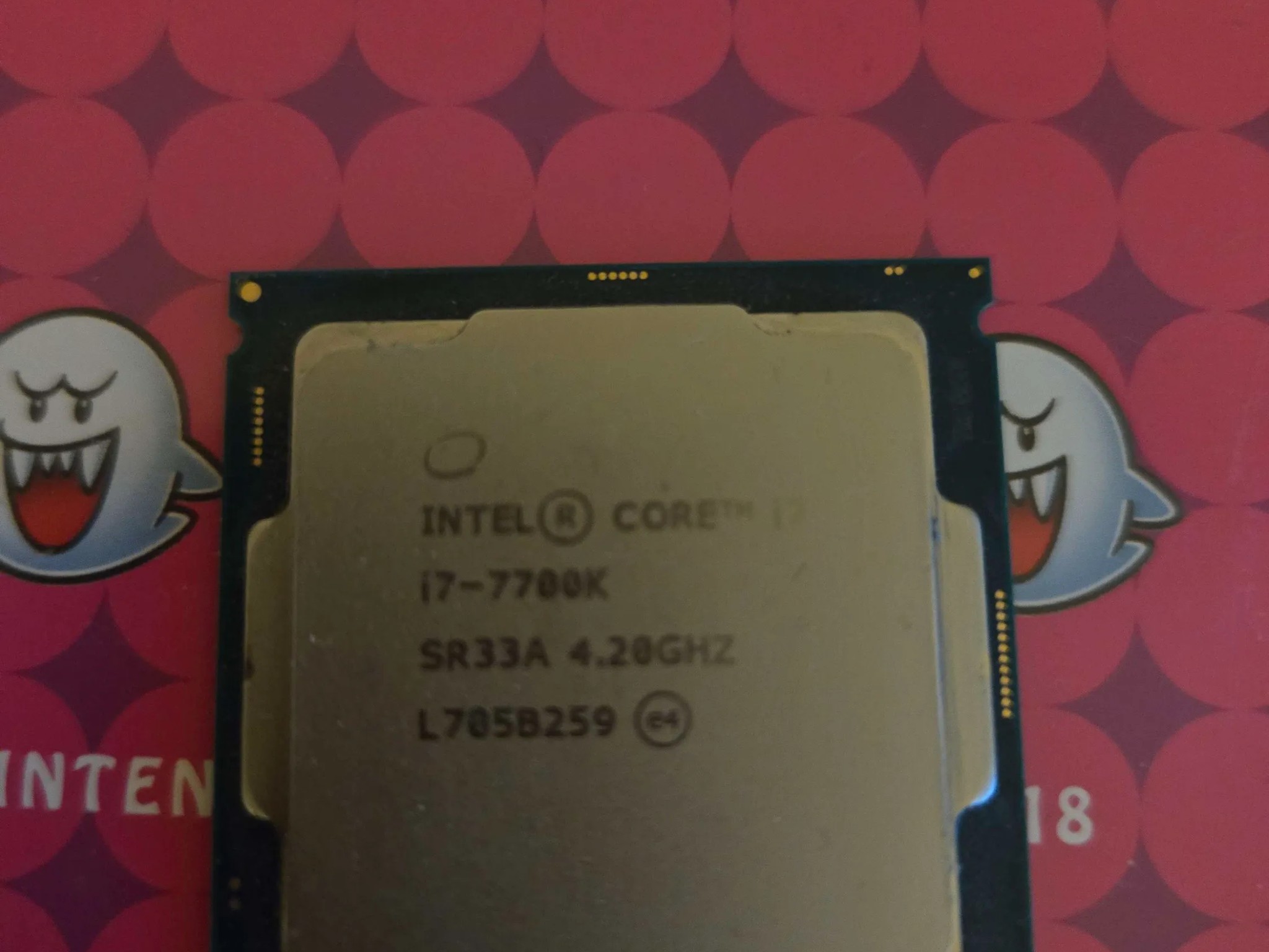 Intel i7 7700k CPU only