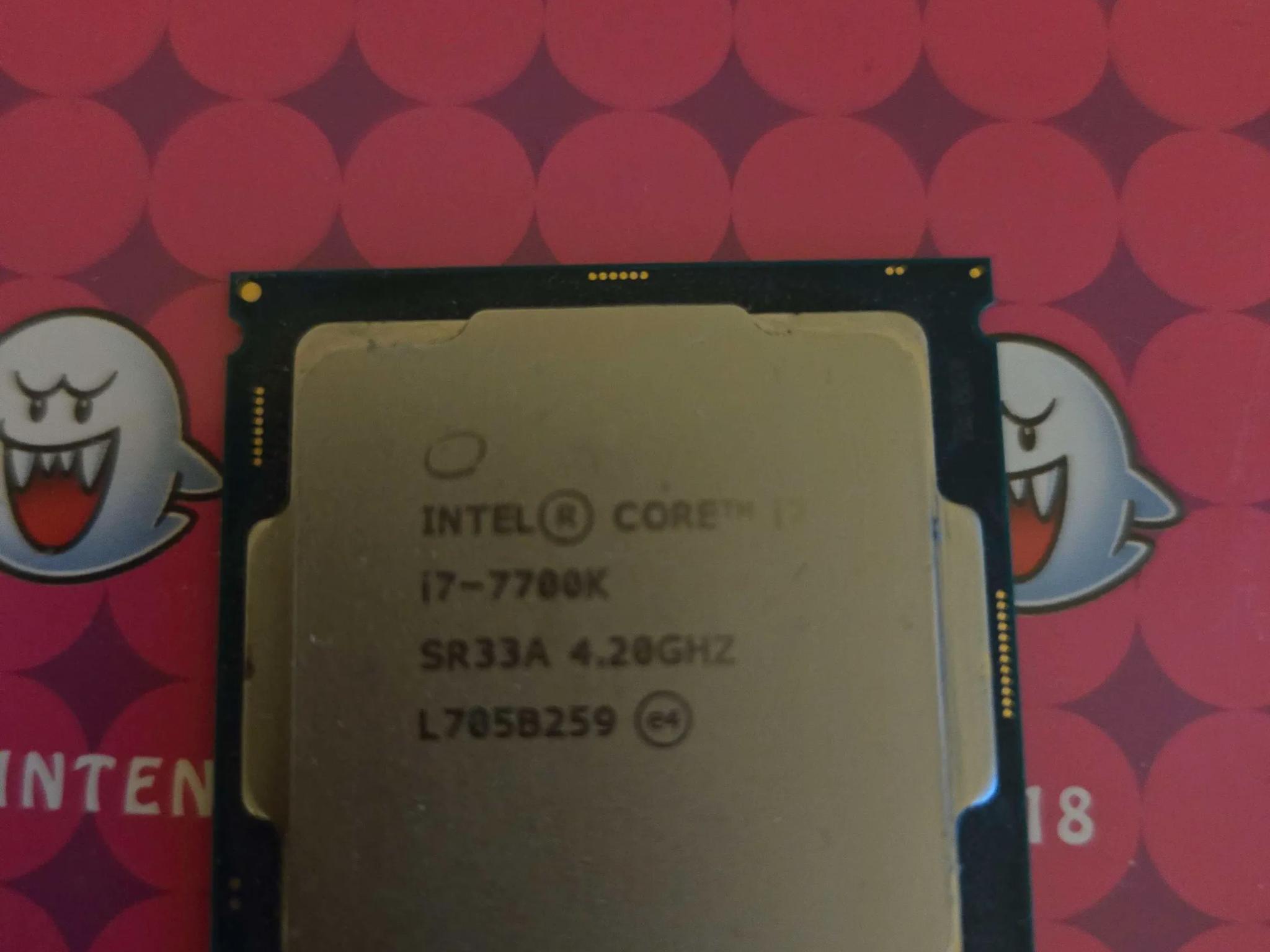 Intel i7 7700k CPU only