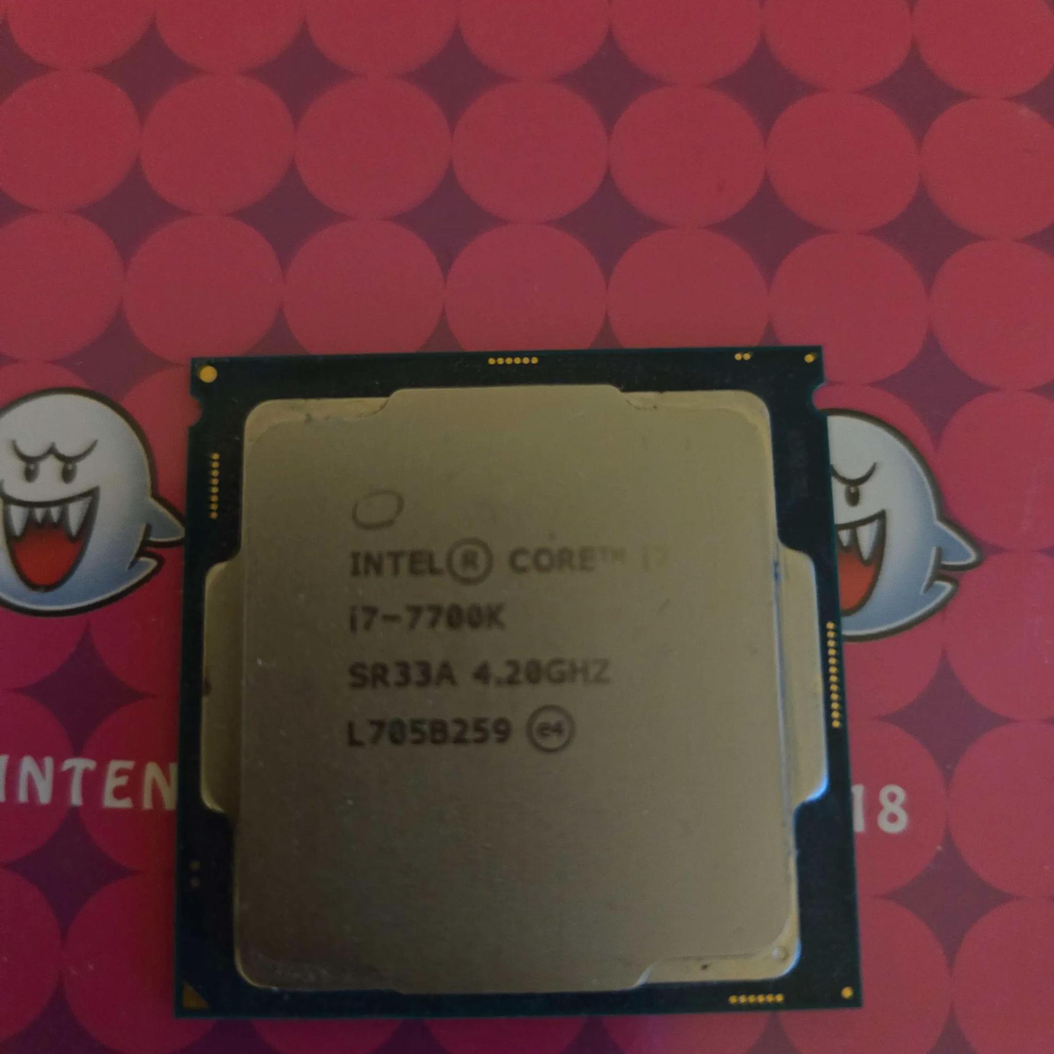 Intel i7 7700k CPU only