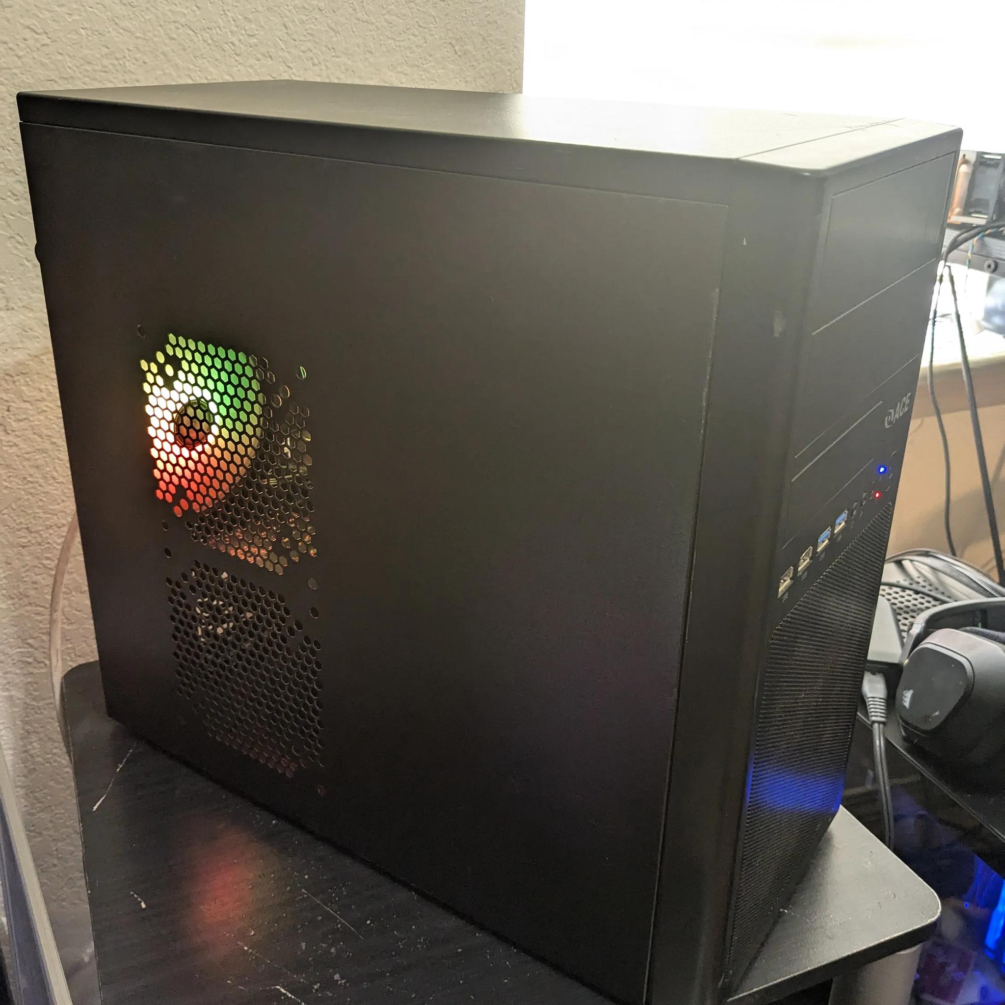 FREE SHIP || Fresh Start || Xeon E3-1220v2 (Same as i5-3450), RX 560 4GB, 16GB RAM, 480GB SSD, Win10