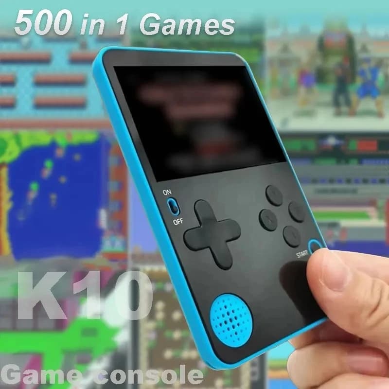 Super thin portable gaming handheld console