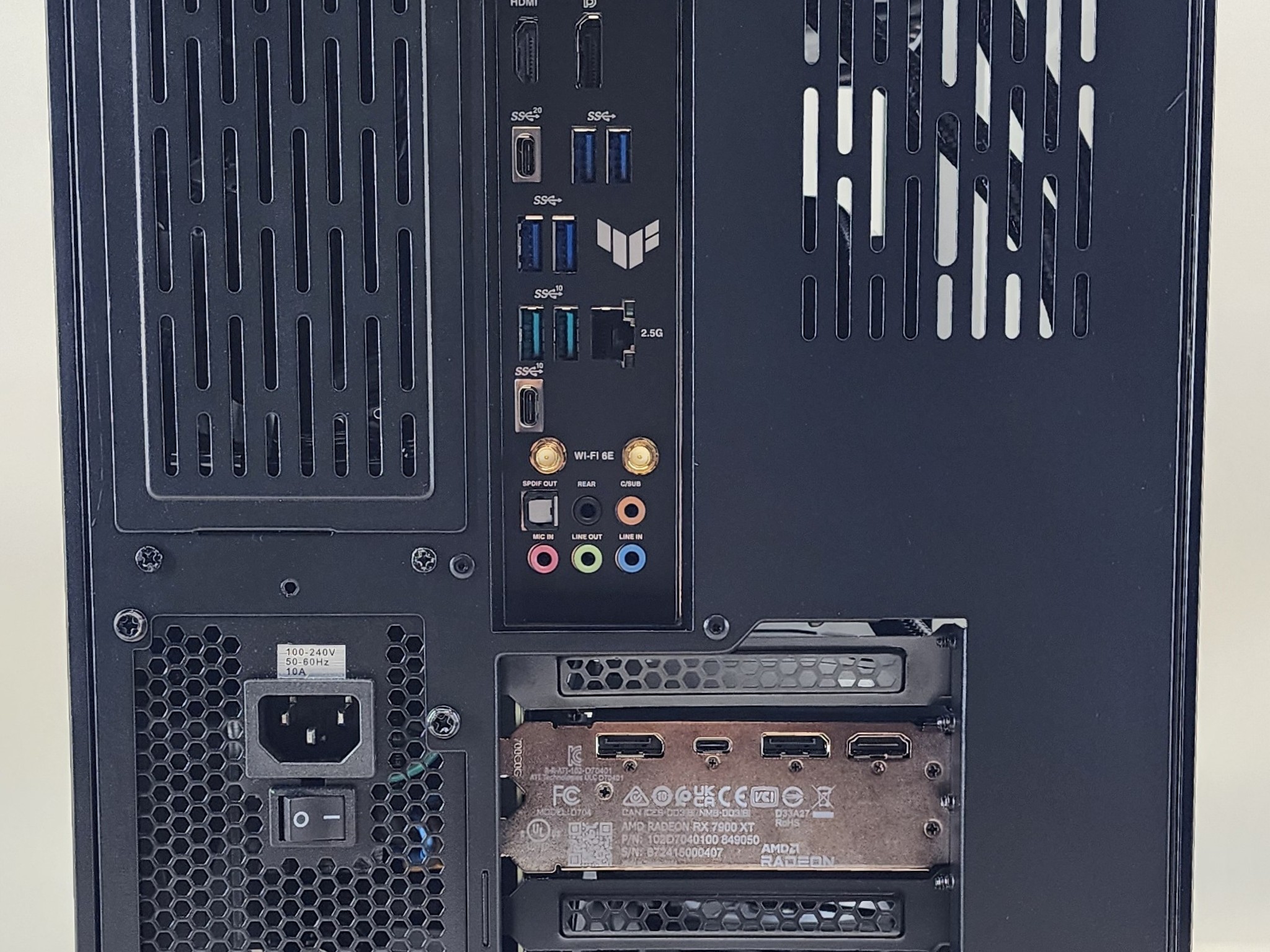 Gaming PC i7-14700KF 32GB RAM 2TB SSD RX 7900 XT 20GB Windows 11 Computer