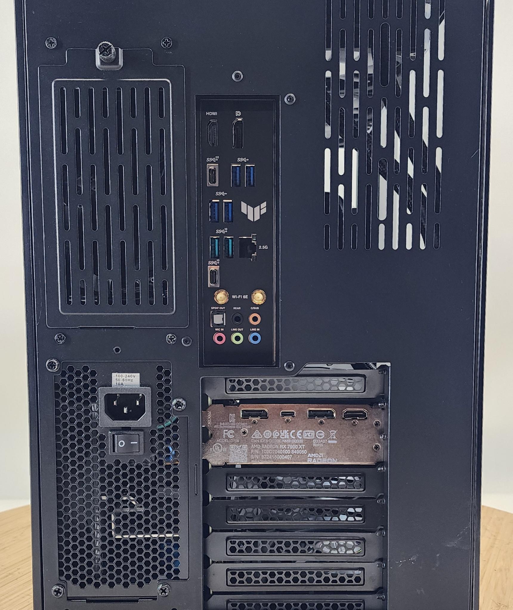 Gaming PC i7-14700KF 32GB RAM 2TB SSD RX 7900 XT 20GB Windows 11 Computer
