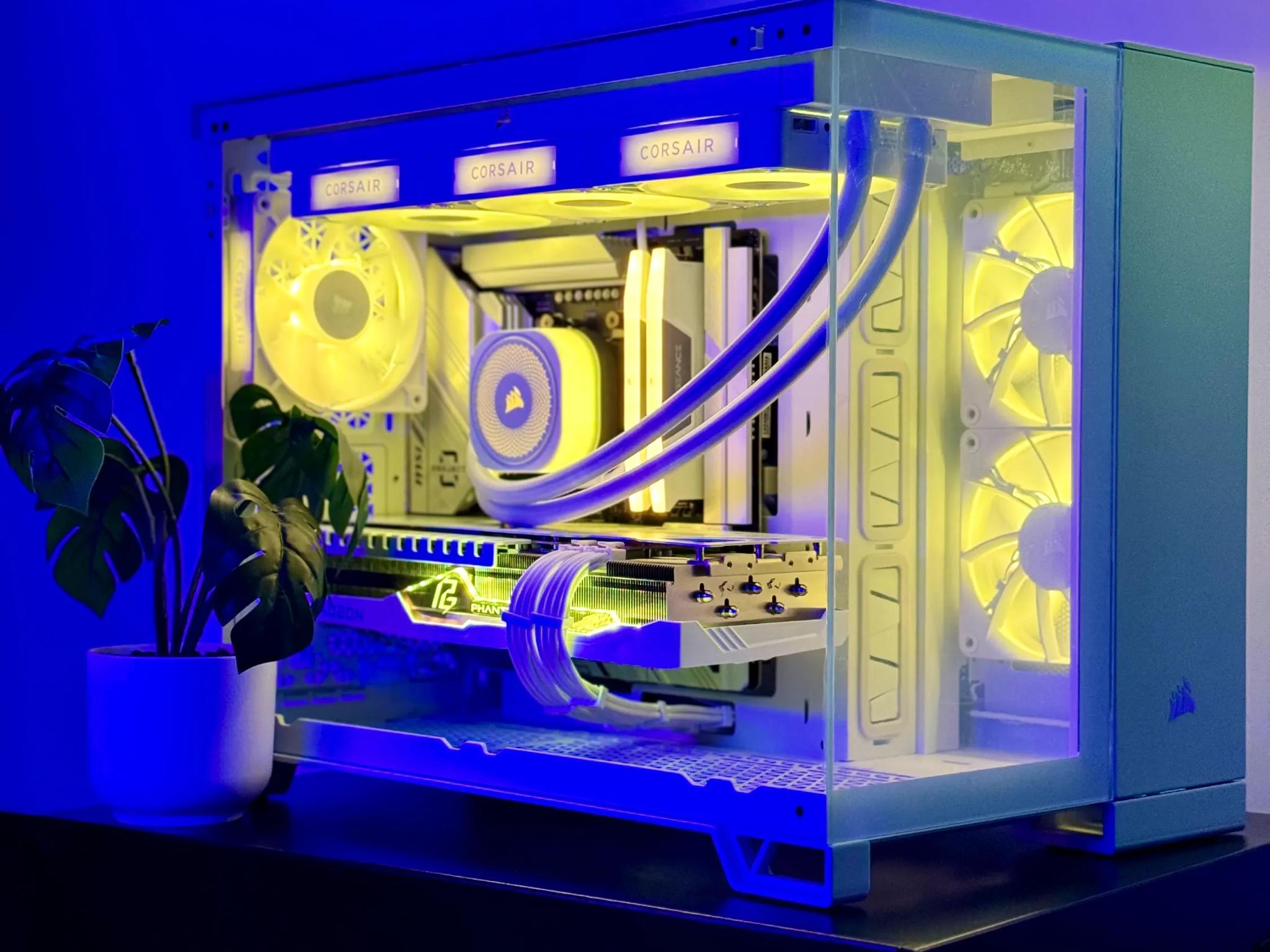 Corsair Dream Gaming PC ✨ 7900XT 20GB, Ryzen 7600X, 2TB M.2 SSD, 32GB RAM, Project ZERO MOBO, WIN11